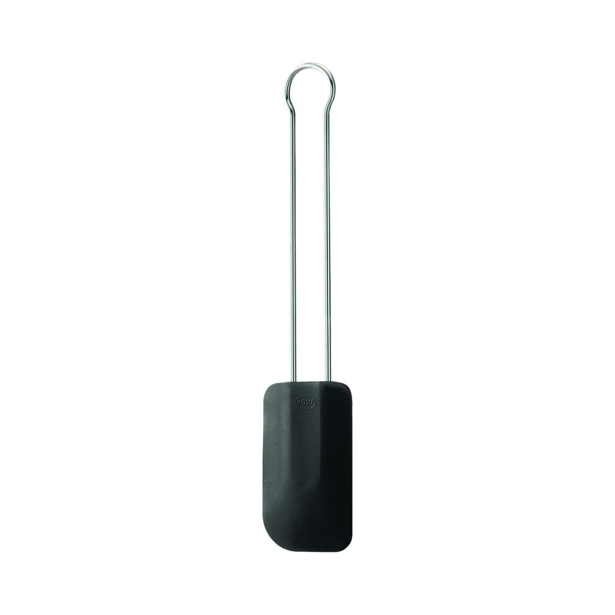 Rösle Spatula/Dough Scraper 26 X 5 Cm, Steel / Black