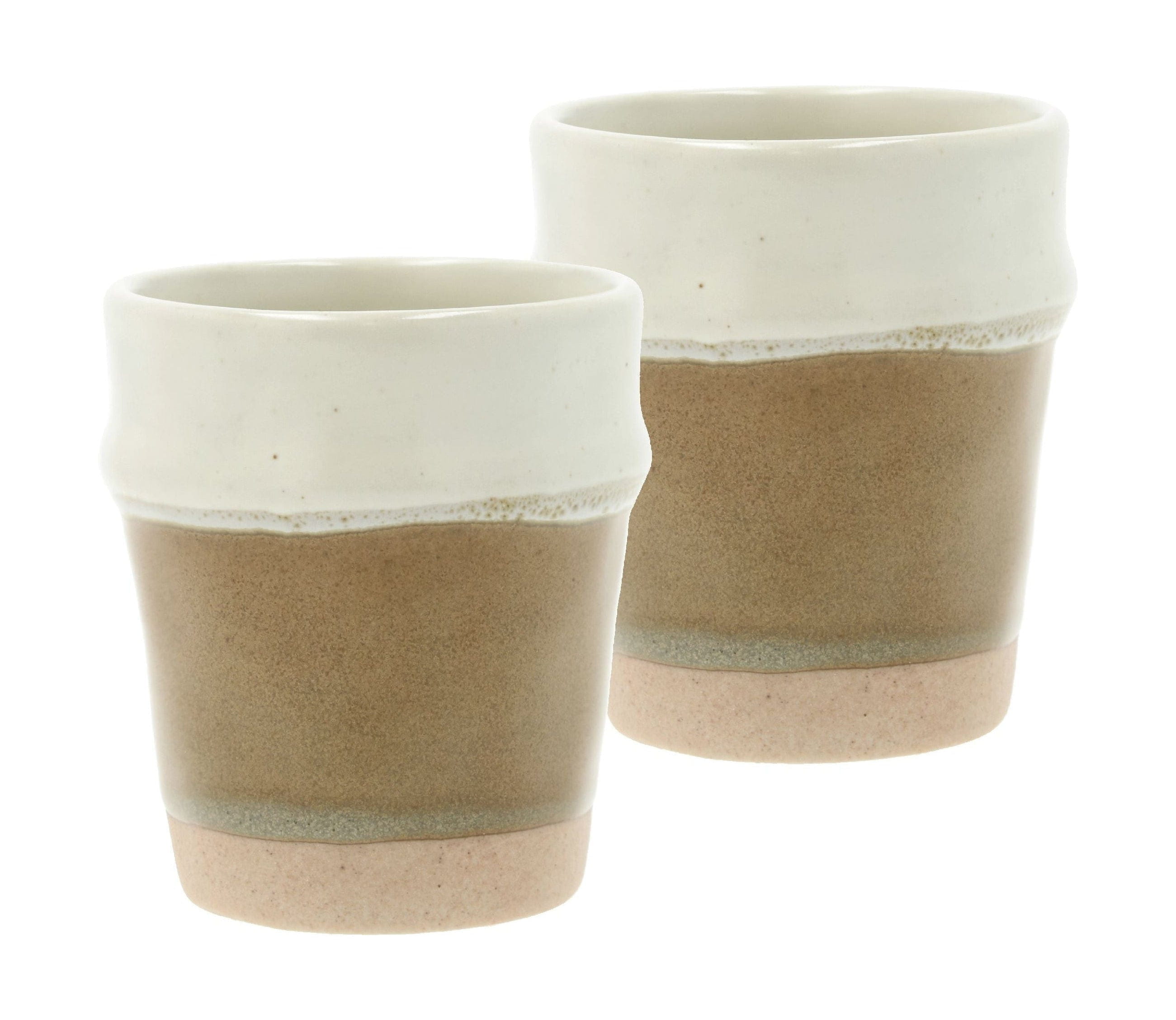 Kolekce vily Evig Espresso Cup Set 2, Cream/Brown