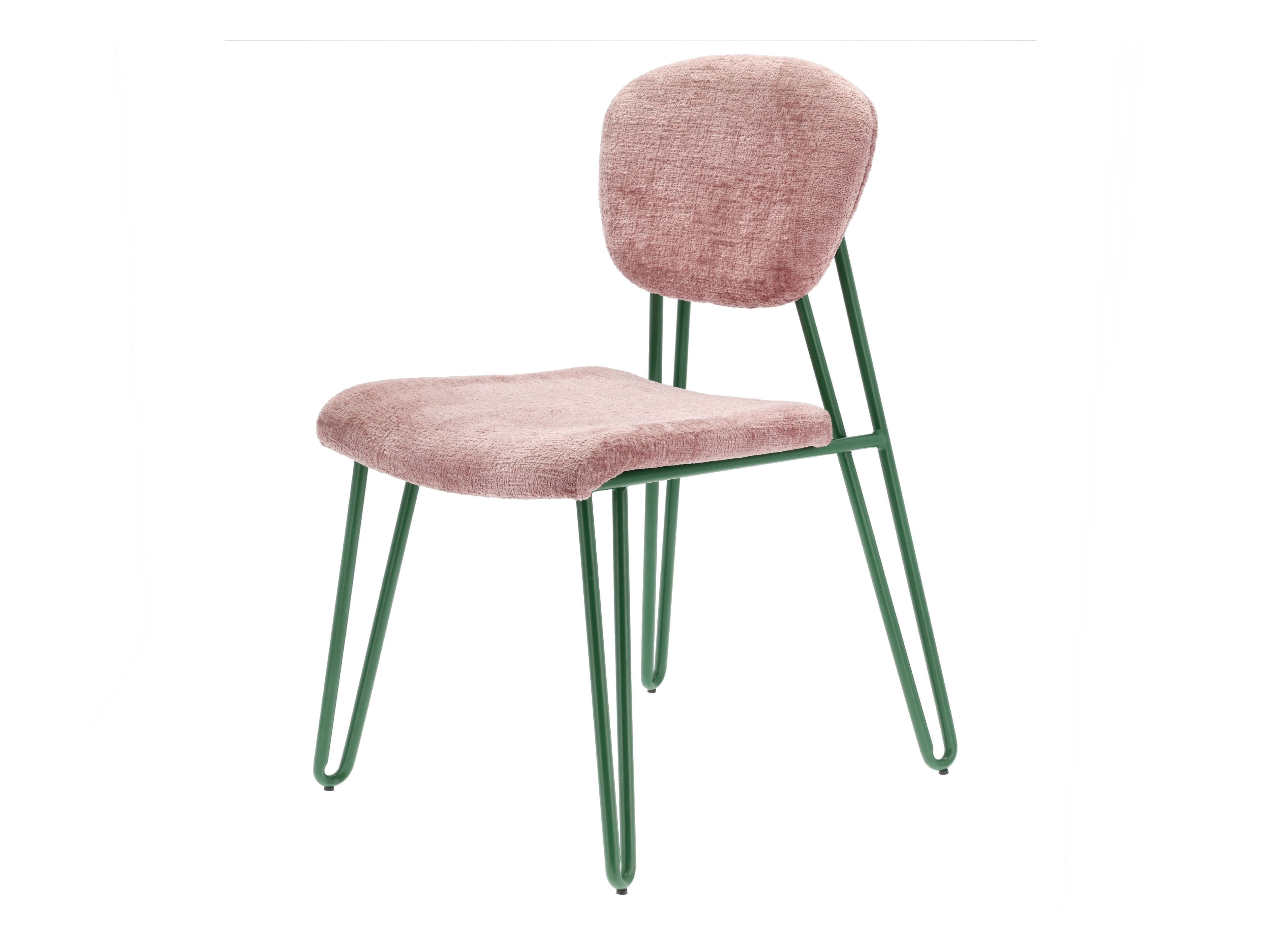 Villa Collection Styles Chair, Green/Pink
