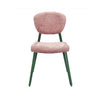 Vila Collection Styles Chair, Green/Pink
