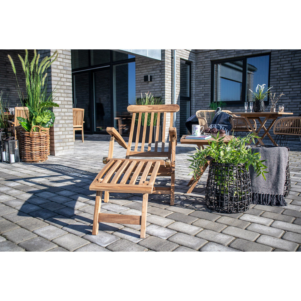 House Nordic Arrecife Teak Deck Chair