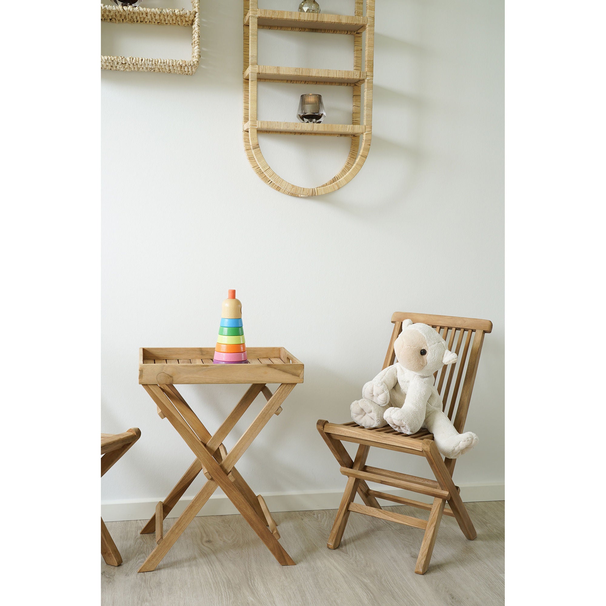 House Nordic Toledo Kids Teak Chair - Sada 2