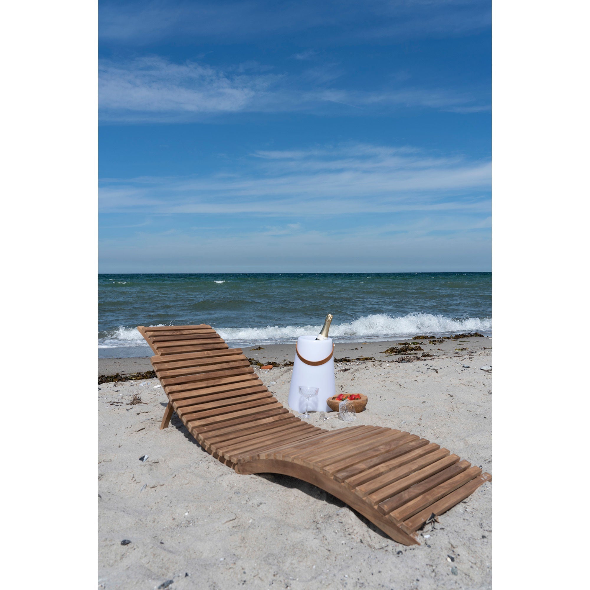 House Nordic Arrieta Teak SunLounger