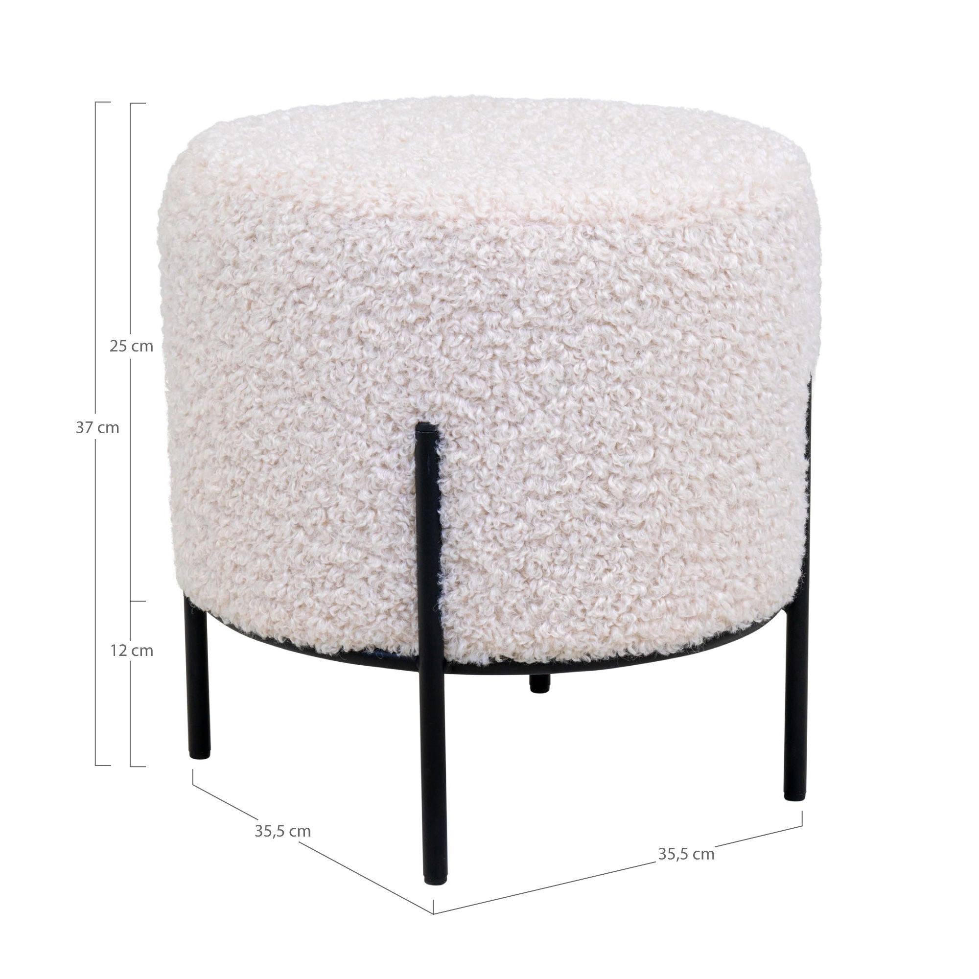 House Nordic Alford Pouf