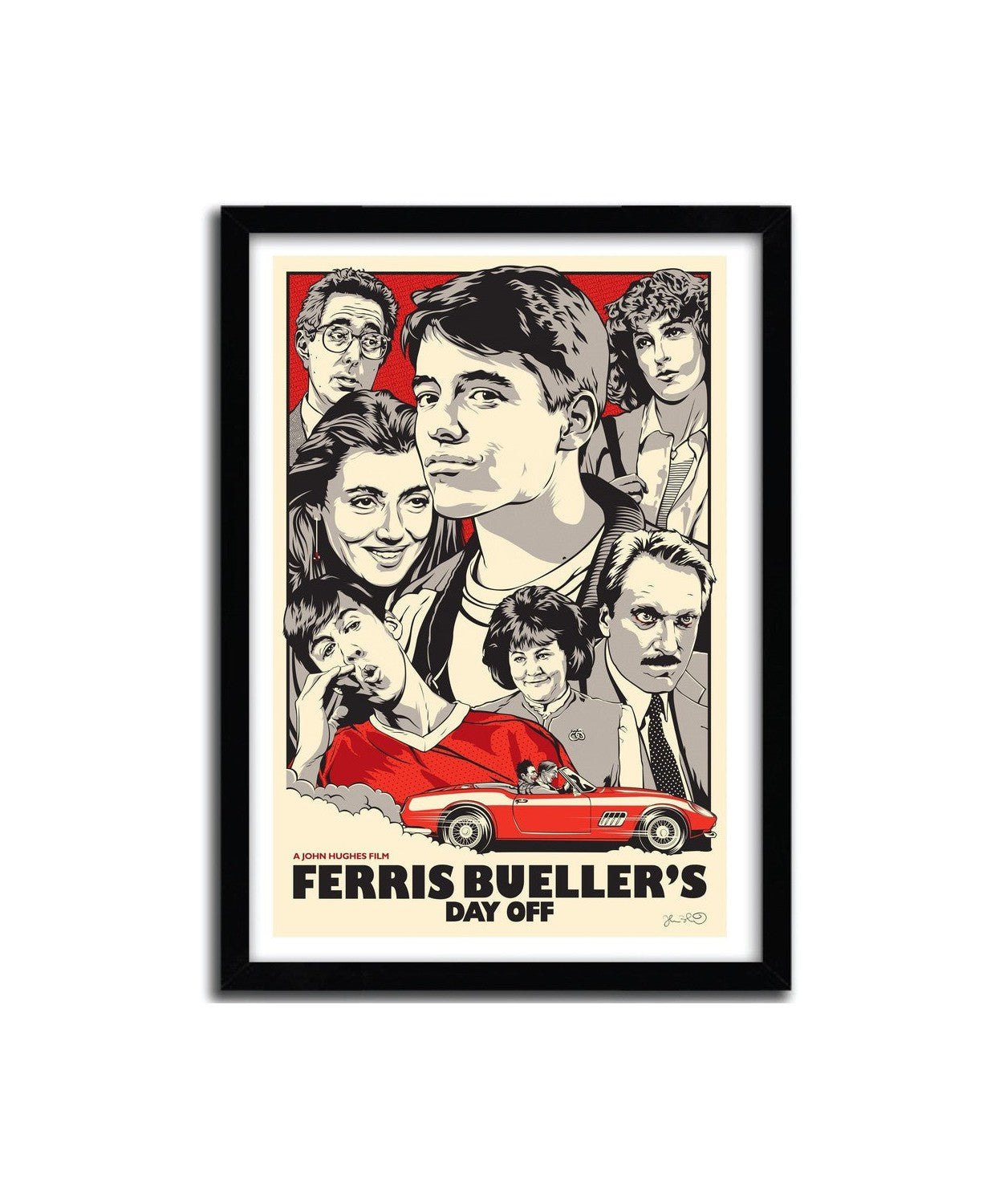 Afiche Ferris Buelles Par Joshua Budich