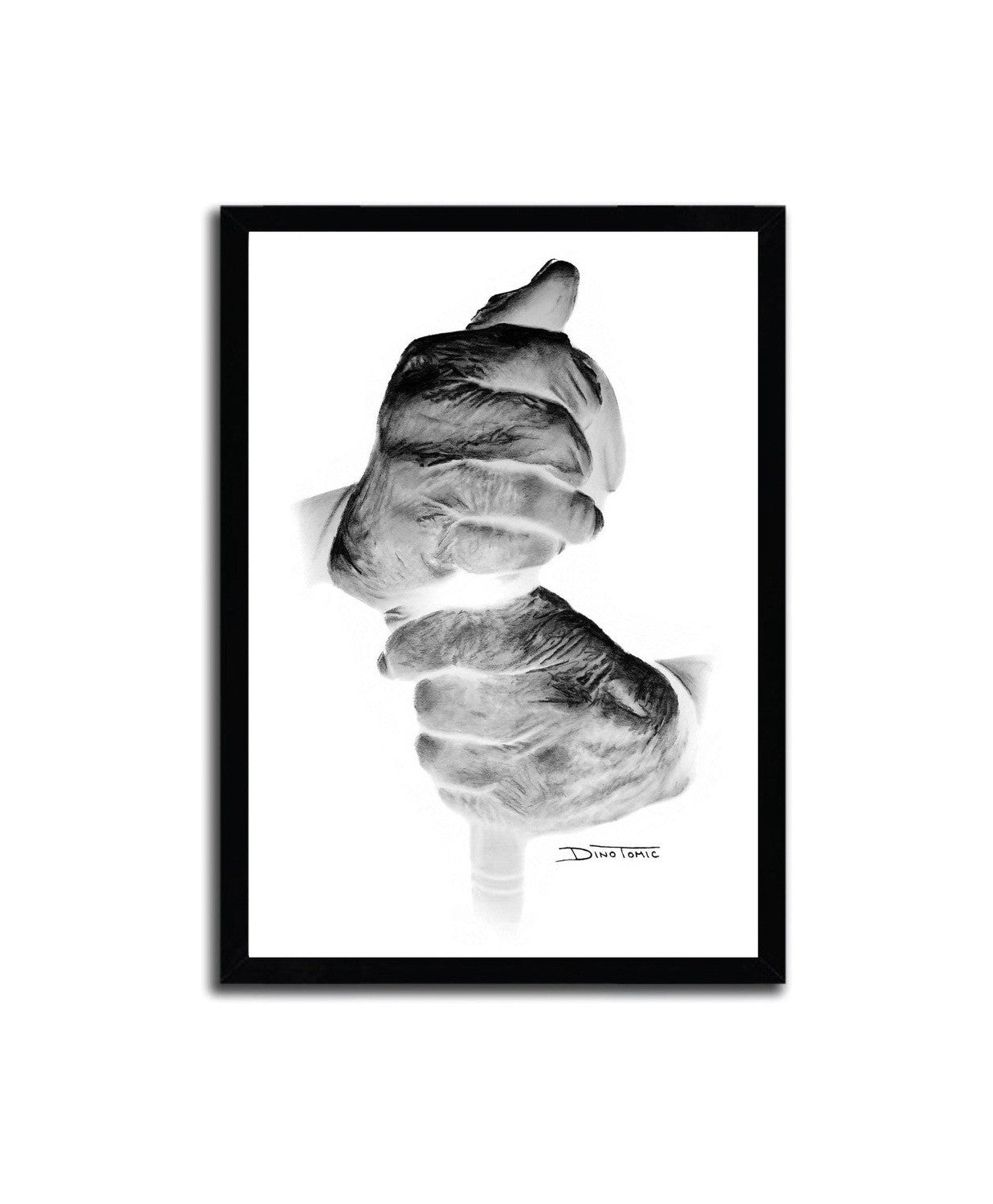 Affiche hands par DinoTomic