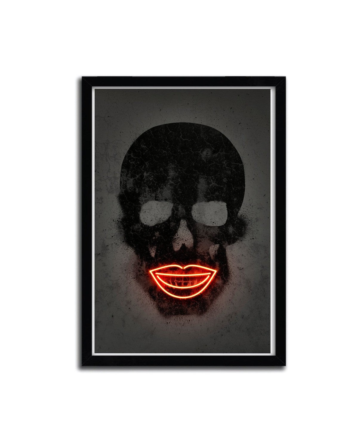 Afiche Skull Par Octavian Mielu