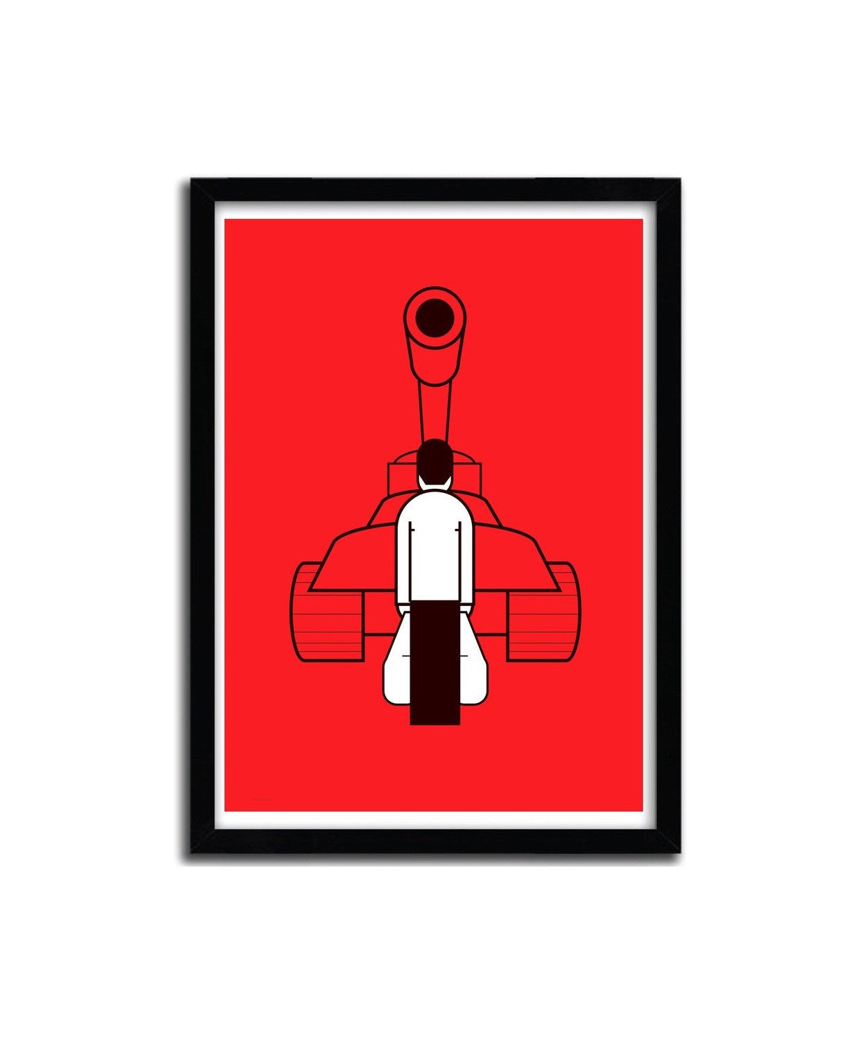 Affiche TANKMAN par Ale Giorgini