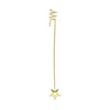 Ai Ries Candle Holder For Christmas Tree With Star, Gold