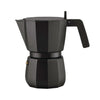 Kávovar Alessi Moka Espresso Black, 6 šálků