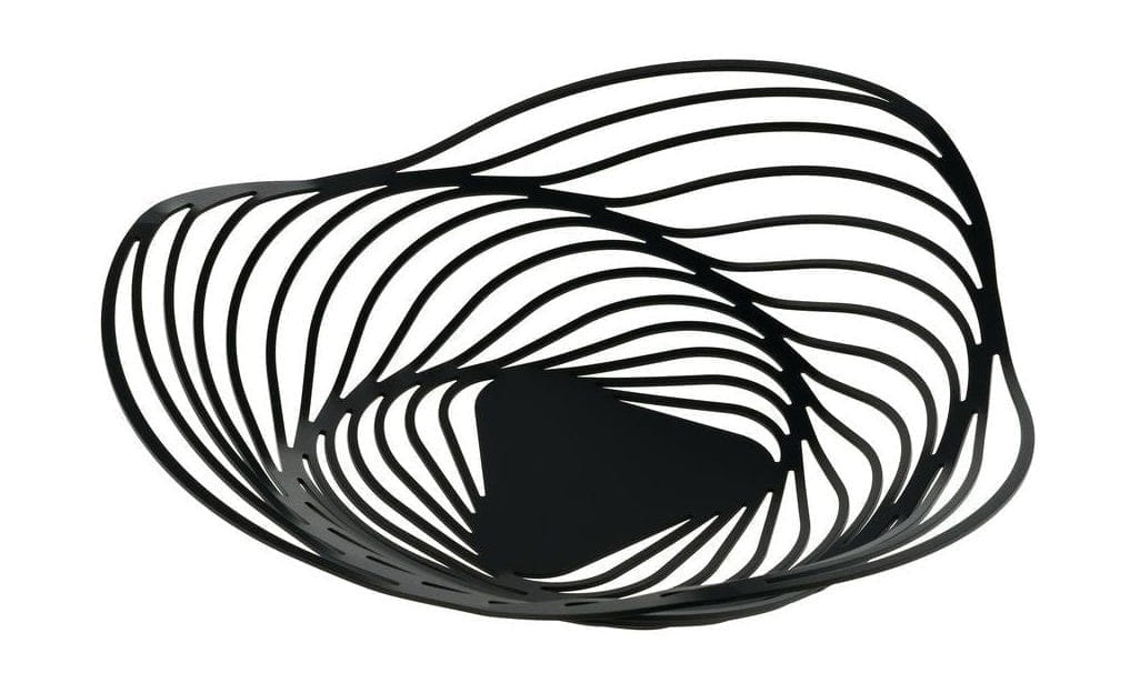 [product_category]-Alessi Trinity Fruit Bowl, Black-Alessi-8003299442973-ACO03 B-ALE-8