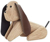 Andersen Furniture My Dog Dog Figurine, Oak, Small