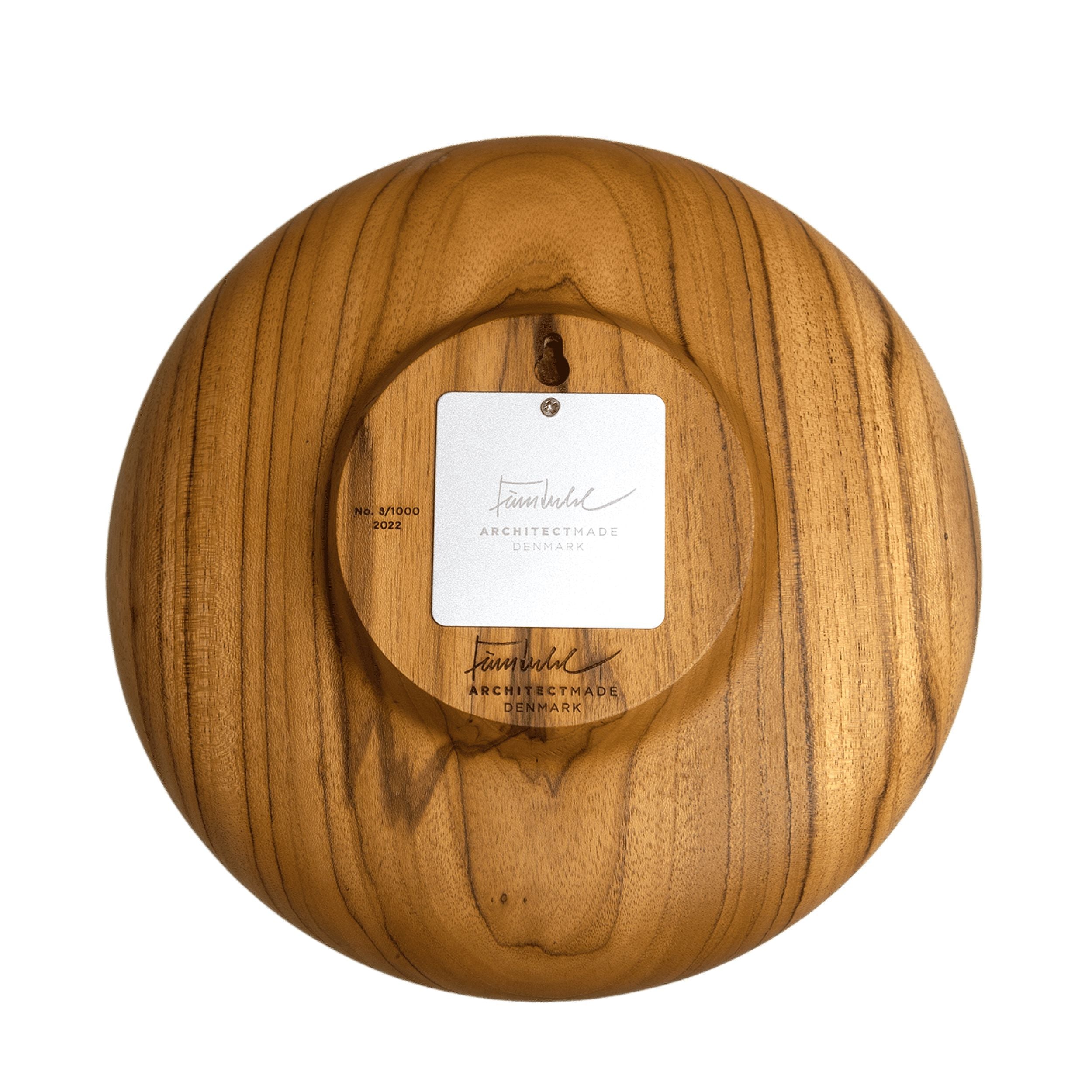 [product_category]-Architectmade Finn Juhl Wall Clock Teak, ø 35 Cm-Architectmade-6353466881190-780-ARC-5