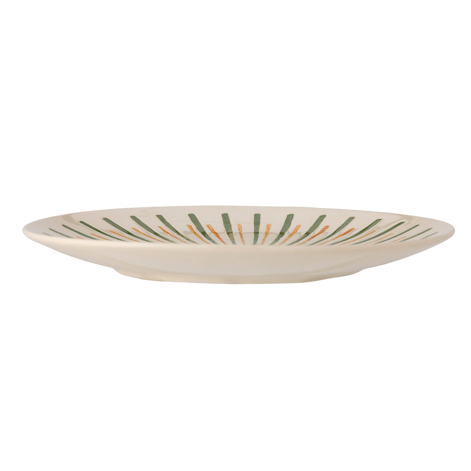 Bloomingville Heikki Serving Plate, Green, Stoneware