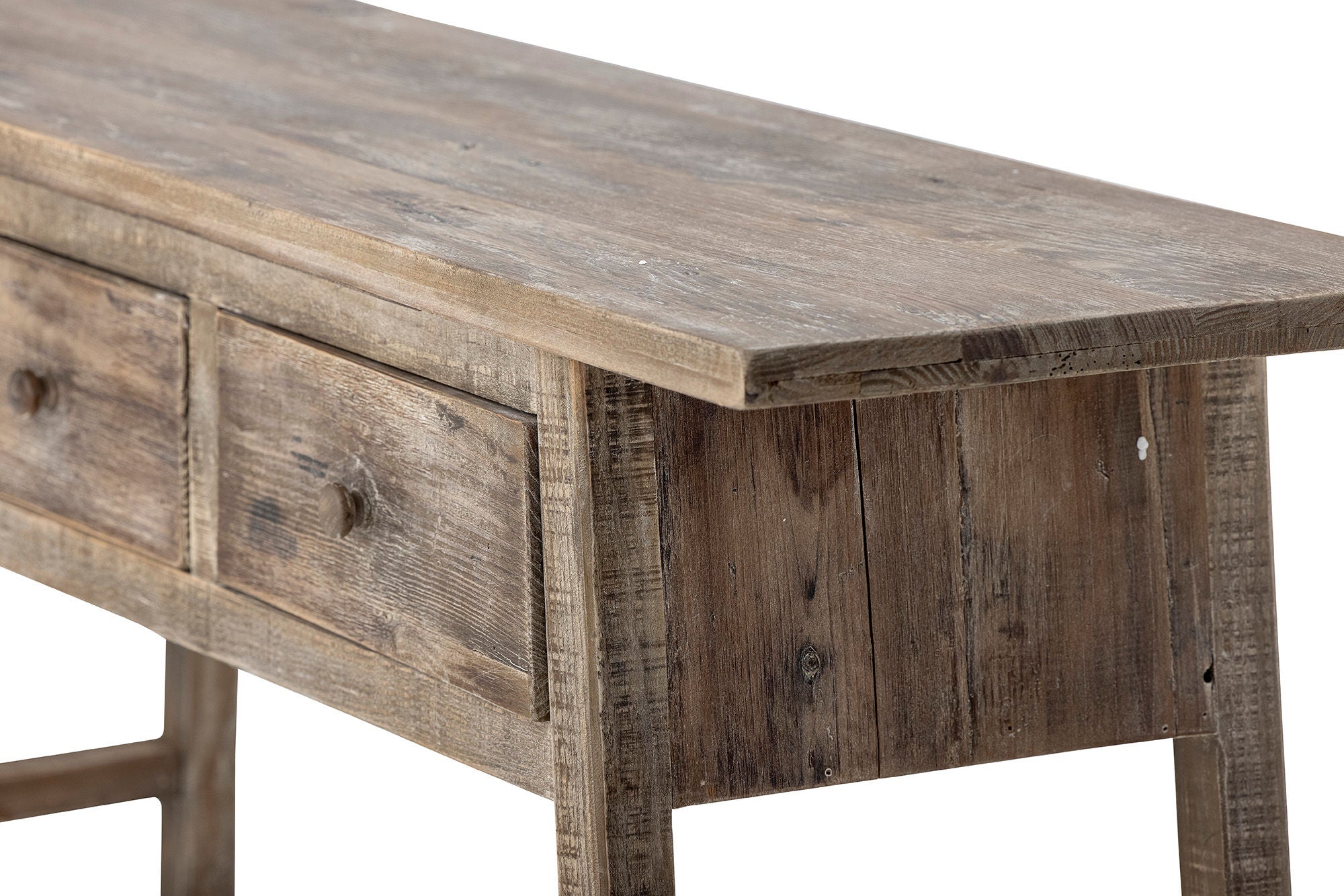 Kreativní kolekce Camden Console Table, příroda, regenerované borovice dřevo