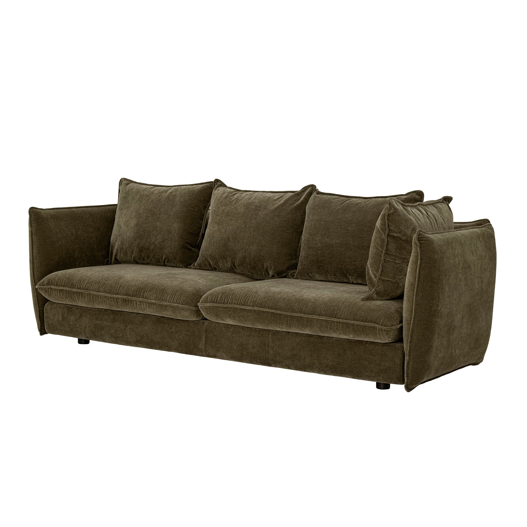 Bloomingville Austin Sofa, zelená, recyklovaný polyester