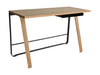 Bent Hansen Hemingway Desk With Drawer L 120 Cm, Matte Lacquered Oak/Oak Veneer Oiled