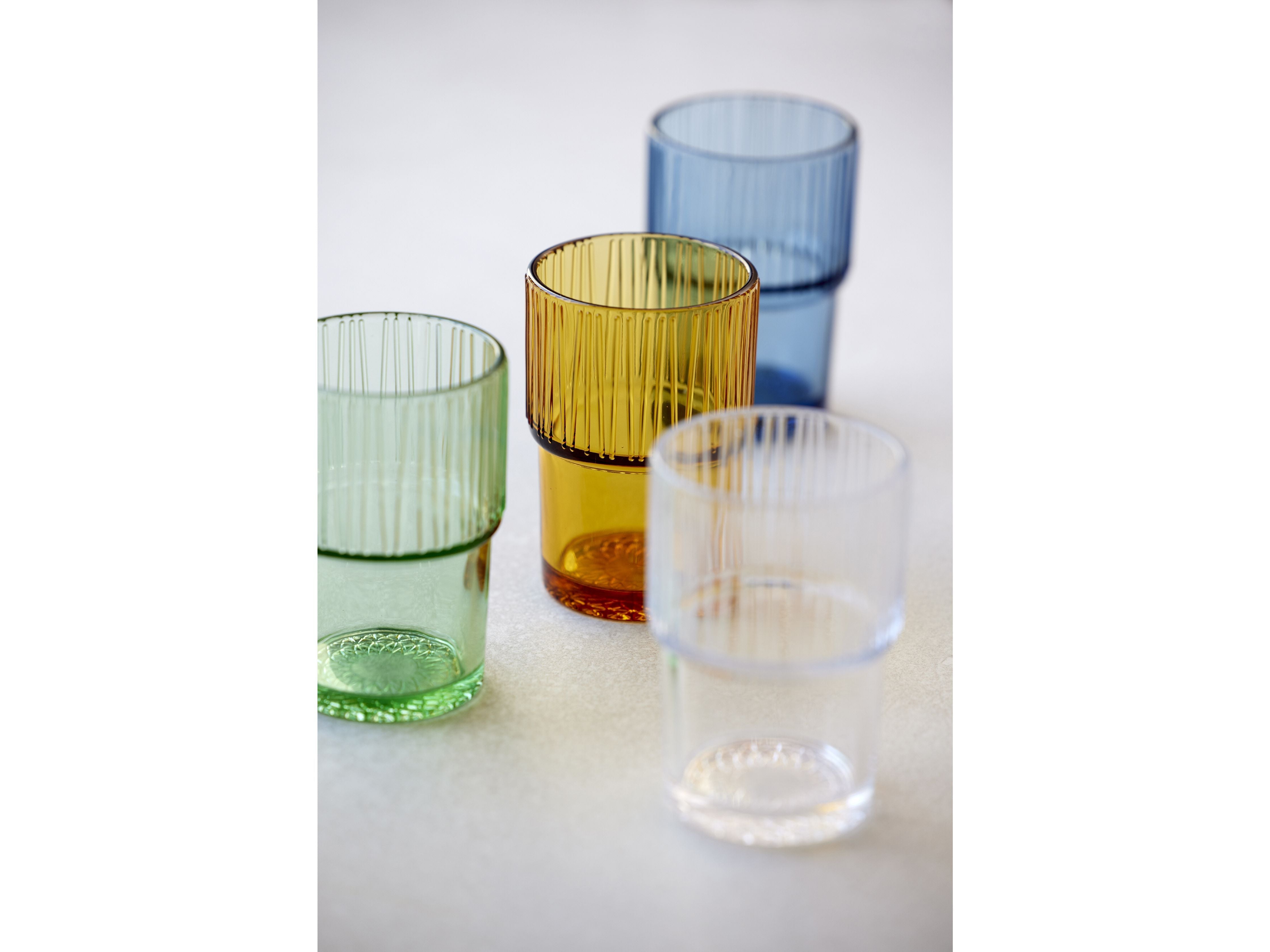 [product_category]-Bitz Kusintha Café Glass 12,5 Cm 38 Cl 4 Pcs, Green-Bitz-5722000306764-30676-BIT-12