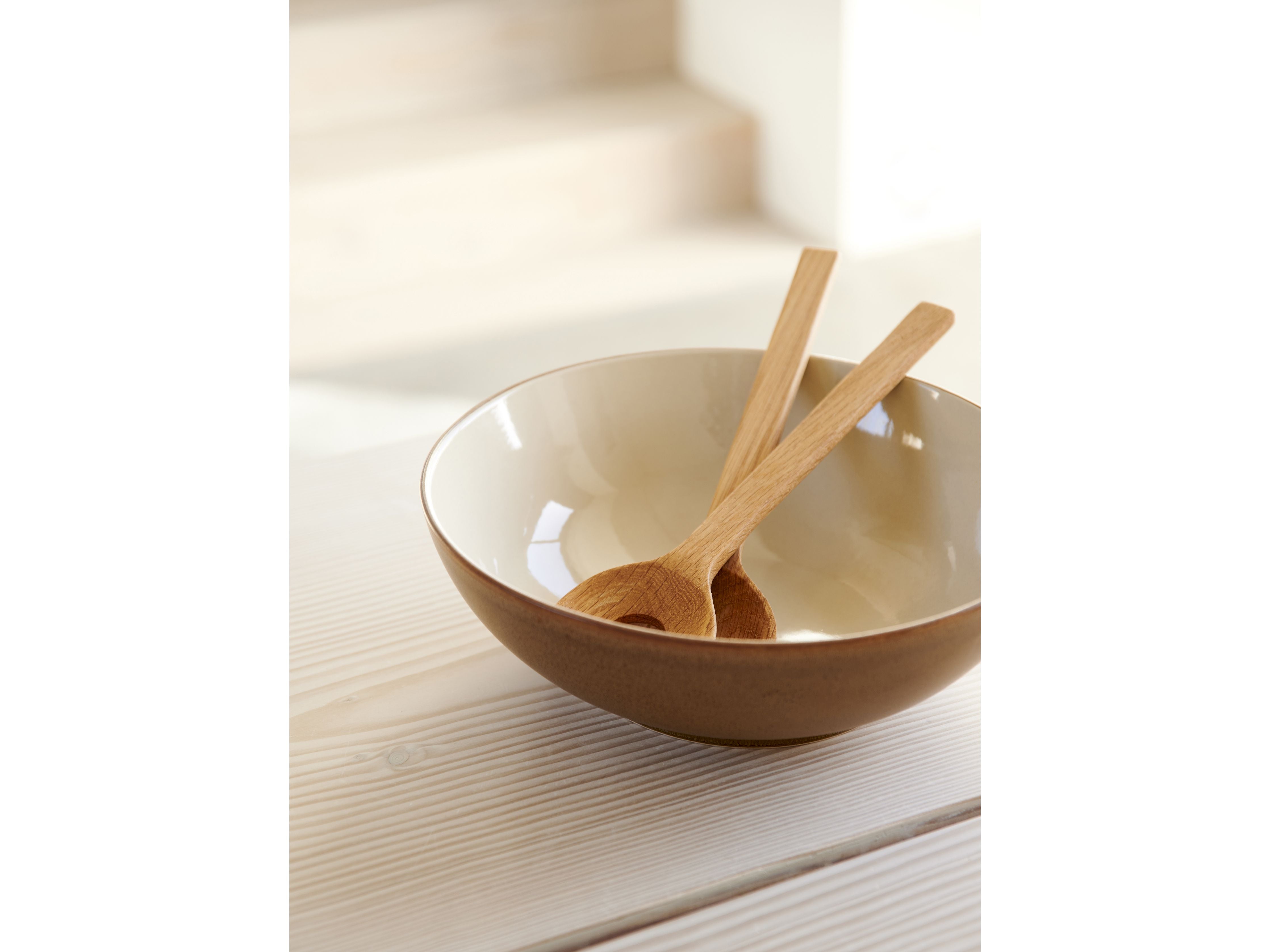 [product_category]-Bitz Salad Bowl 24 Cm, Wood/Sand-Bitz-5722000274353-27435-BIT-4