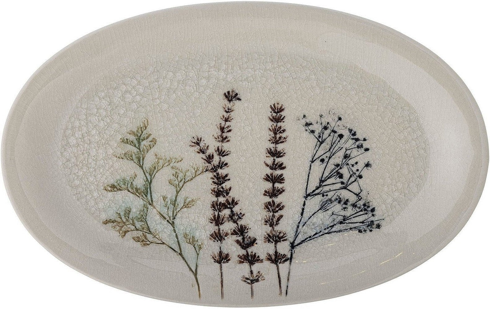 [product_category]-Bloomingville Bea Serving Plate, Nature, Stoneware-Bloomingville-5711173281145-82055059-BLO-1