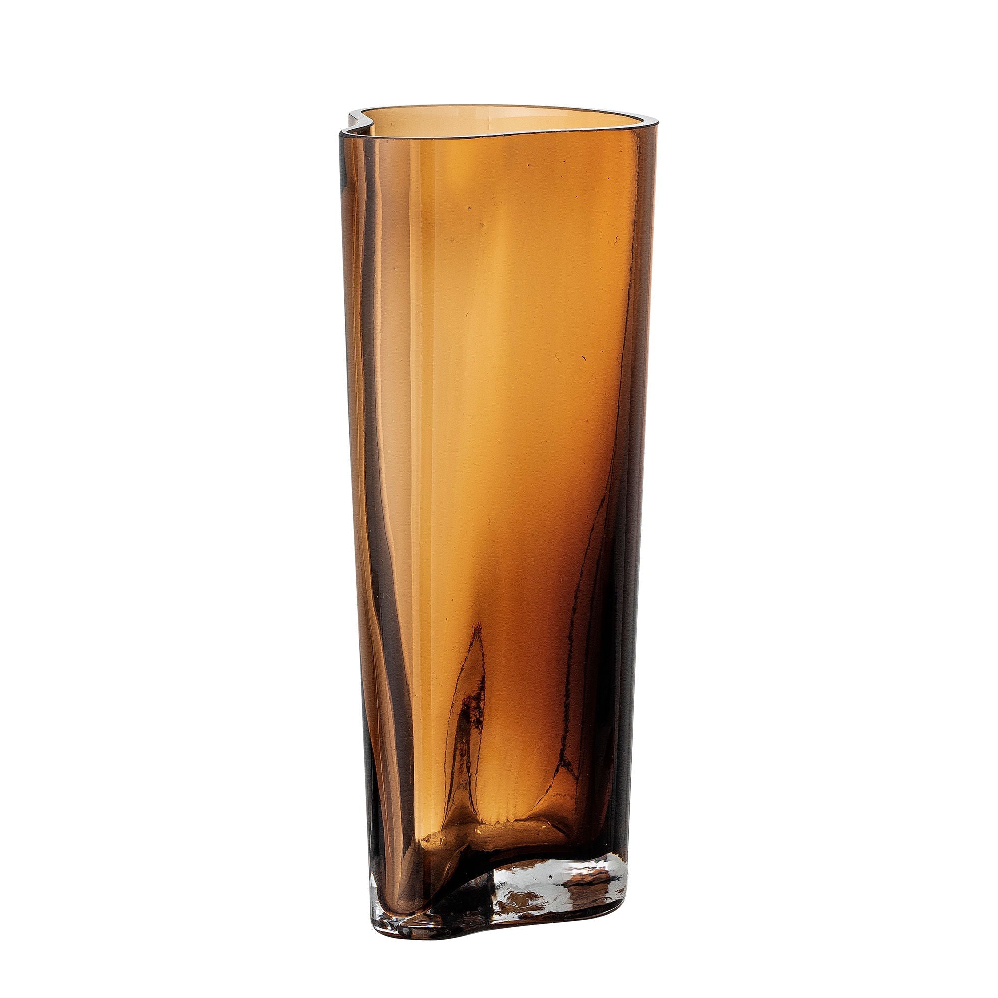 [product_category]-Bloomingville Benia Vase, Brown, Glass-Bloomingville-5711173266999-82052247-BLO-3