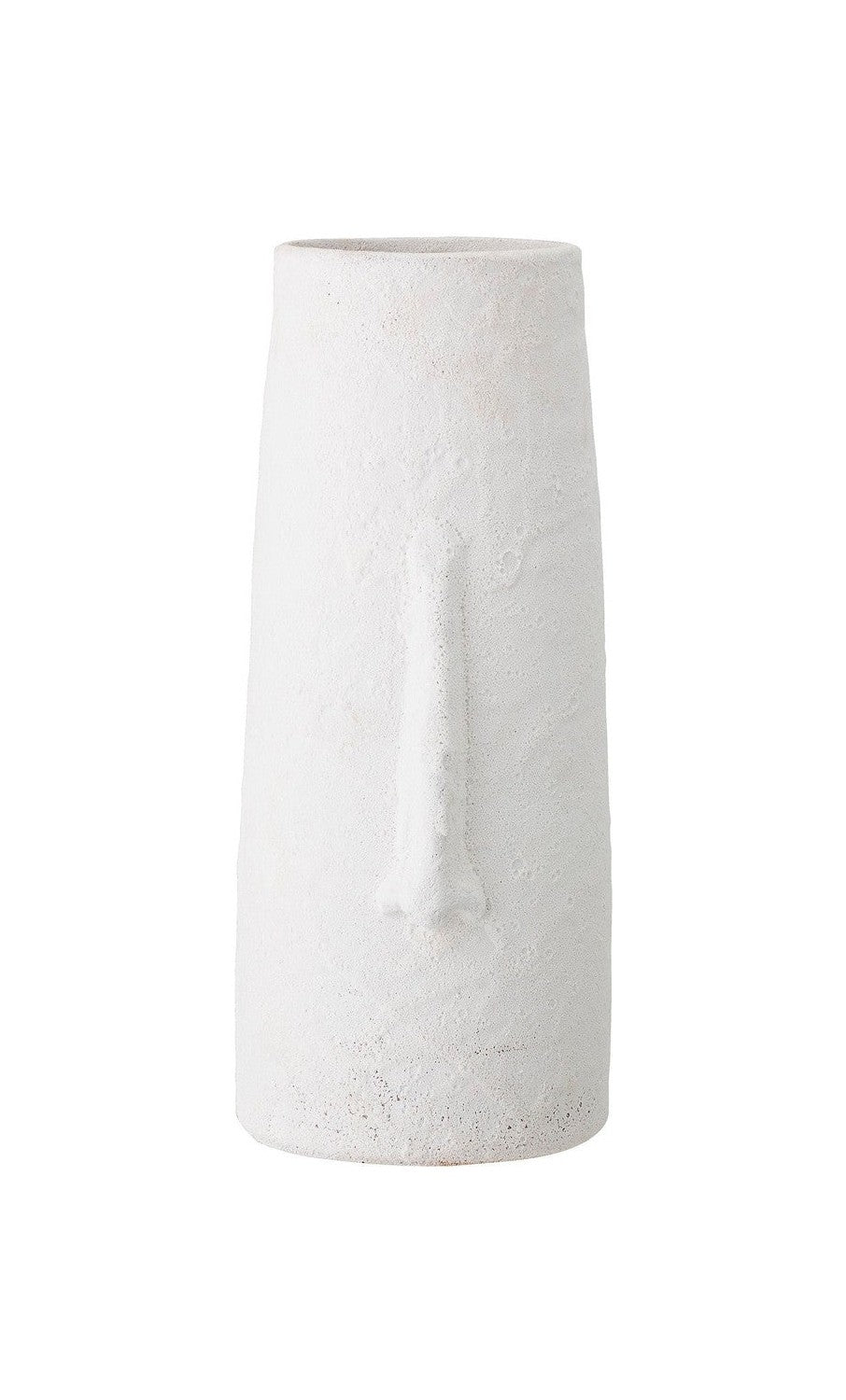 Bloomingville Berican Deco váza, bílá, terakota