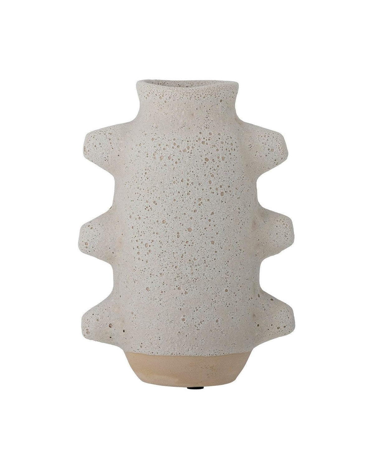 Váza Bloomingville Birka, bílá, keramika