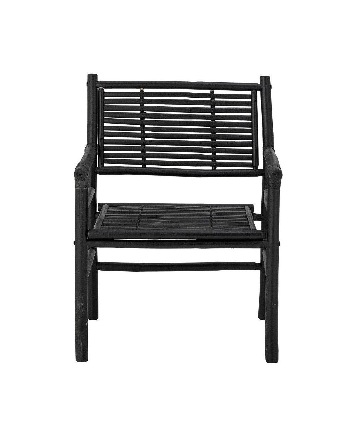 Bloomingville Coen Lounge Chair, Black, Bamboo