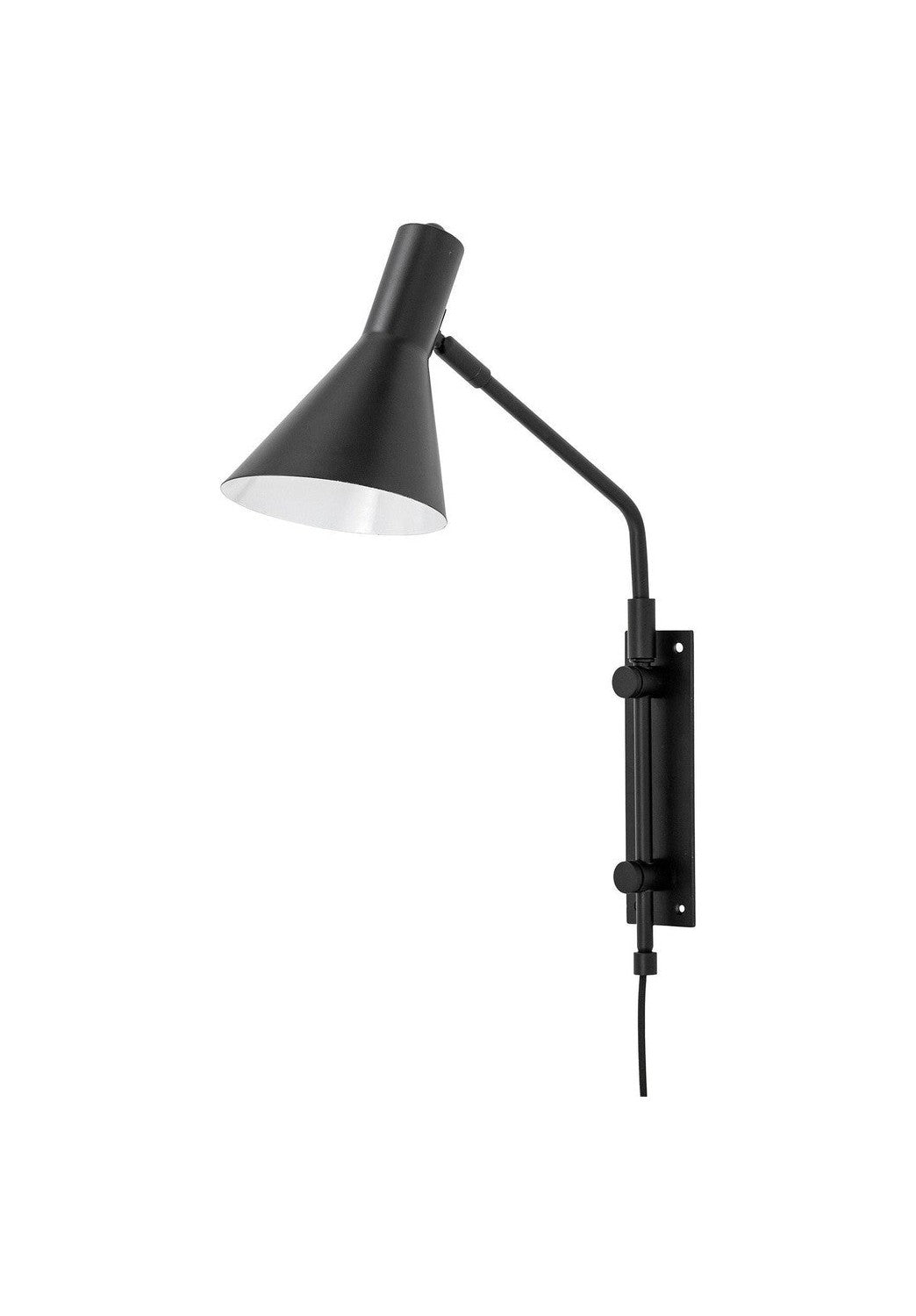 Bloomingville Edil Wall Lamp, Black, Metal