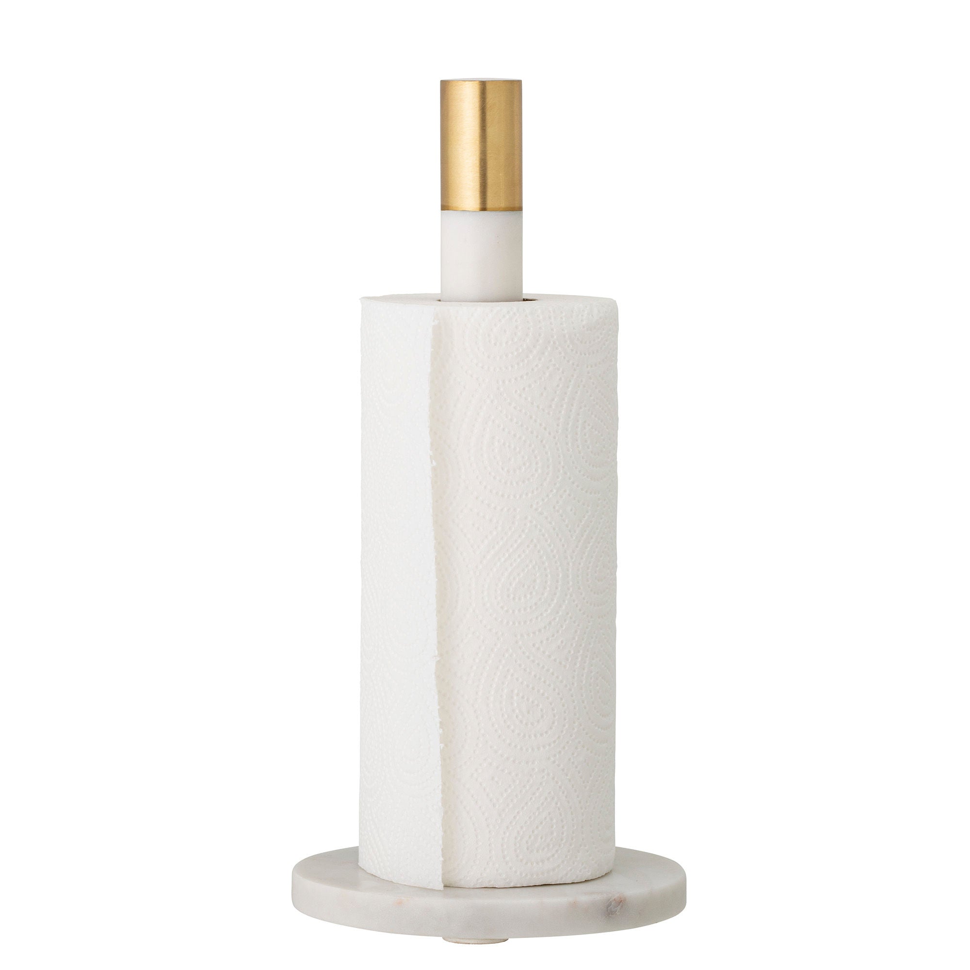 [product_category]-Bloomingville Emira Kitchen Paper Stand, White, Marble-Bloomingville-5711173263721-82050487-BLO-2