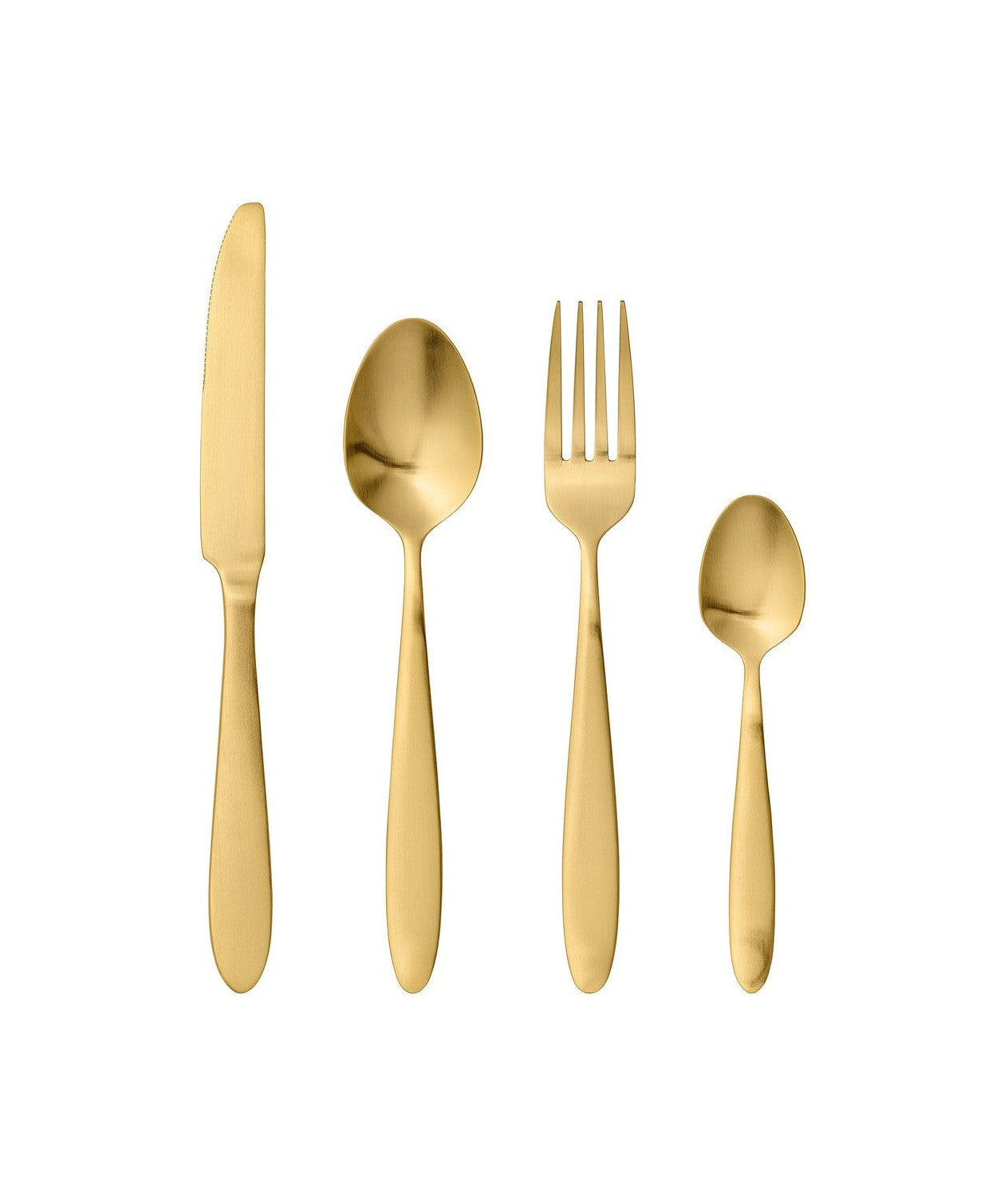 Bloomingville Frea Cutlery, zlatá, nerezová ocel