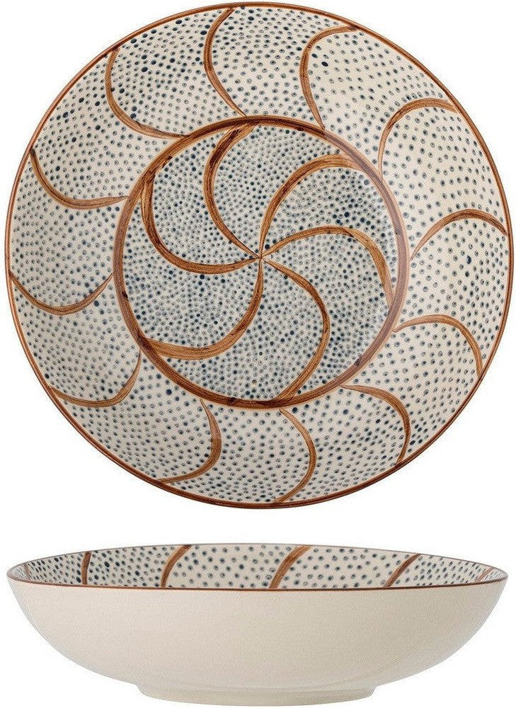 [product_category]-Bloomingville Heikki Bowl, Brown, Stoneware-Bloomingville-5711173288557-82056492-BLO-1