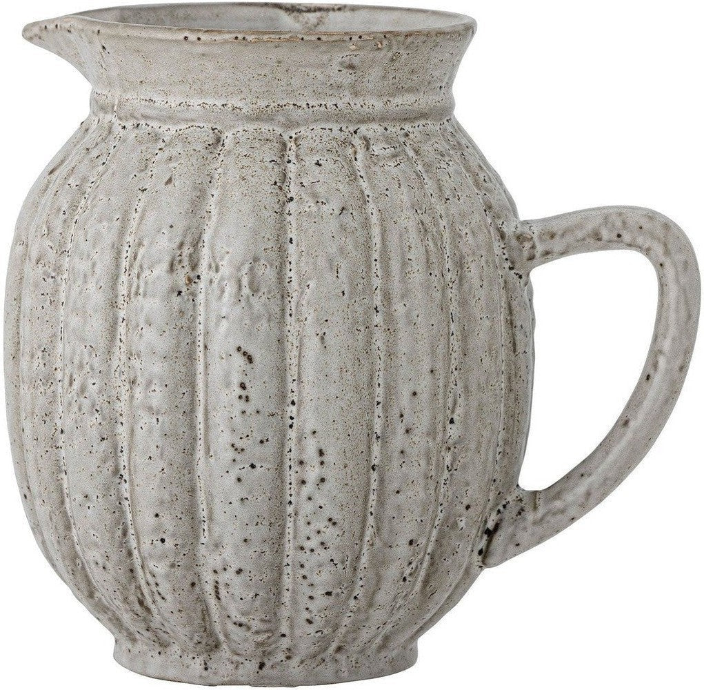 [product_category]-Bloomingville Indrid Jug, Grey, Stoneware-Bloomingville-5711173295128-82057553-BLO-1