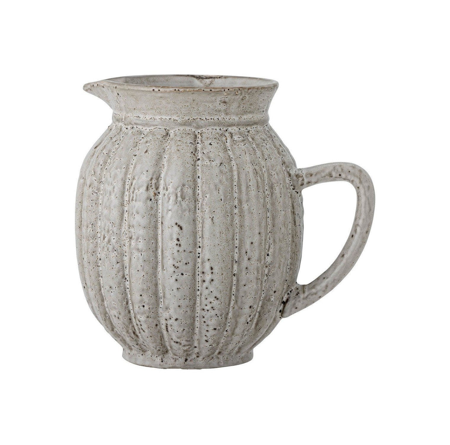 Bloomingville Indrid Jug, Grey, Stoneware