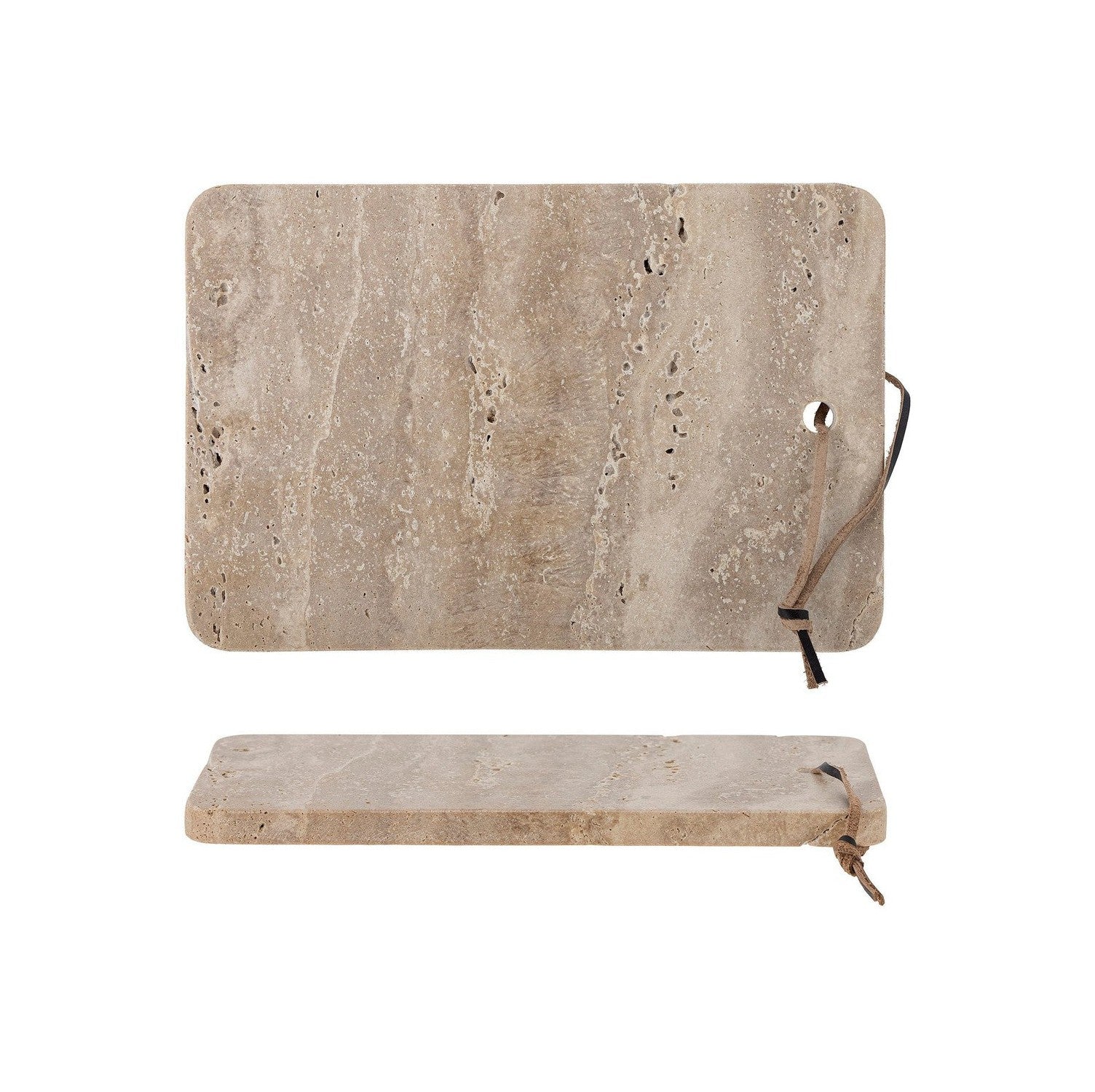 Bloomingville Izabel Cutting Board, Nature, Travertin