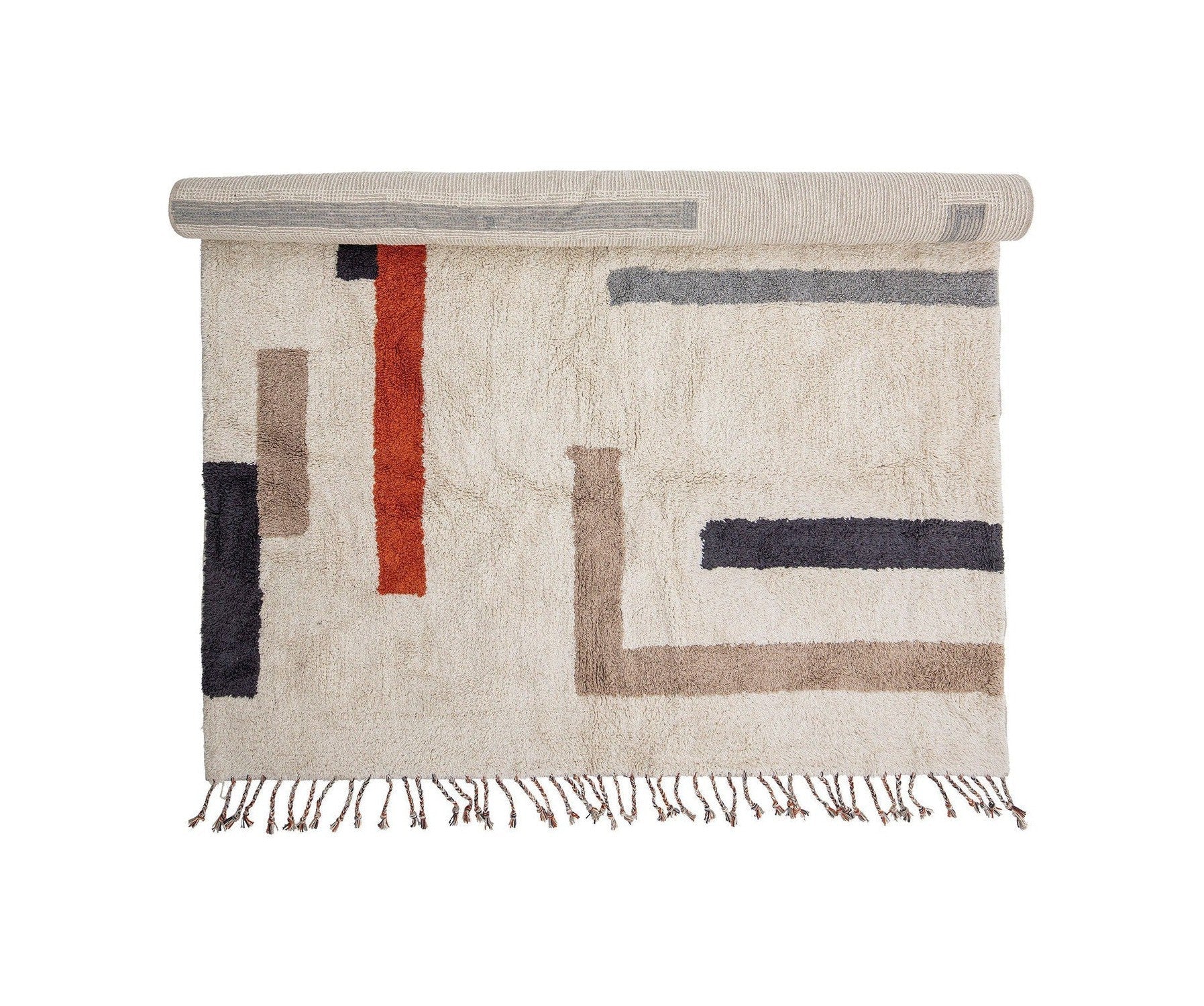 Bloomingville Jue Rug, Nature, Cotton