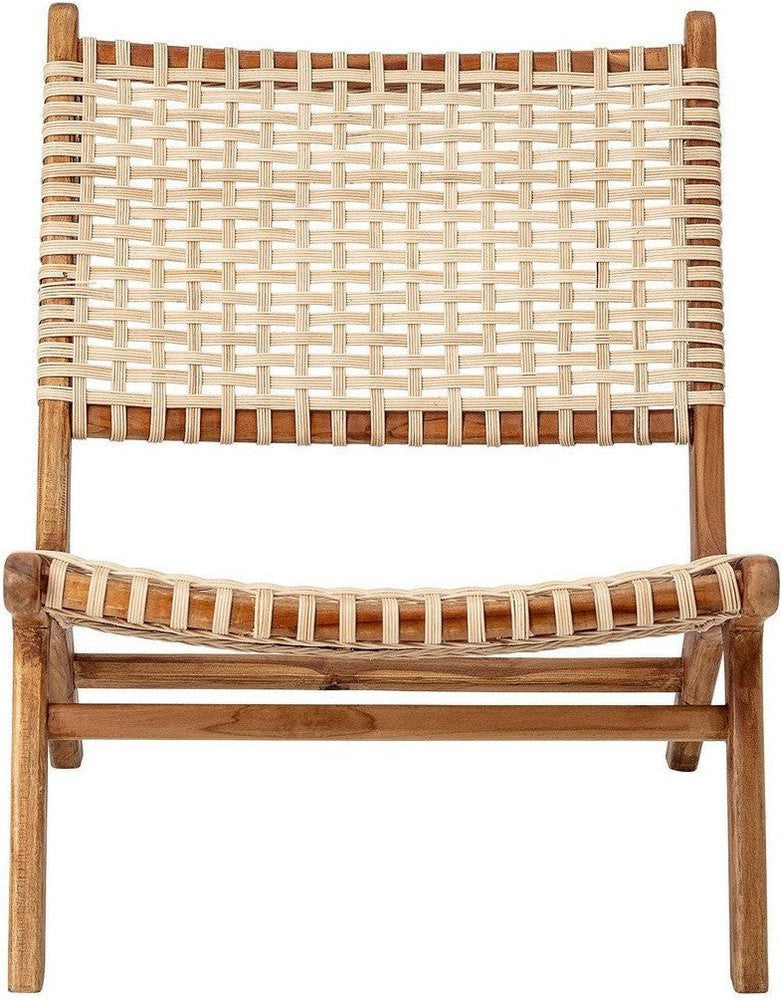 [product_category]-Bloomingville Keila Lounge Chair, Nature, Teak-Bloomingville-5711173244614-82047165-BLO-1