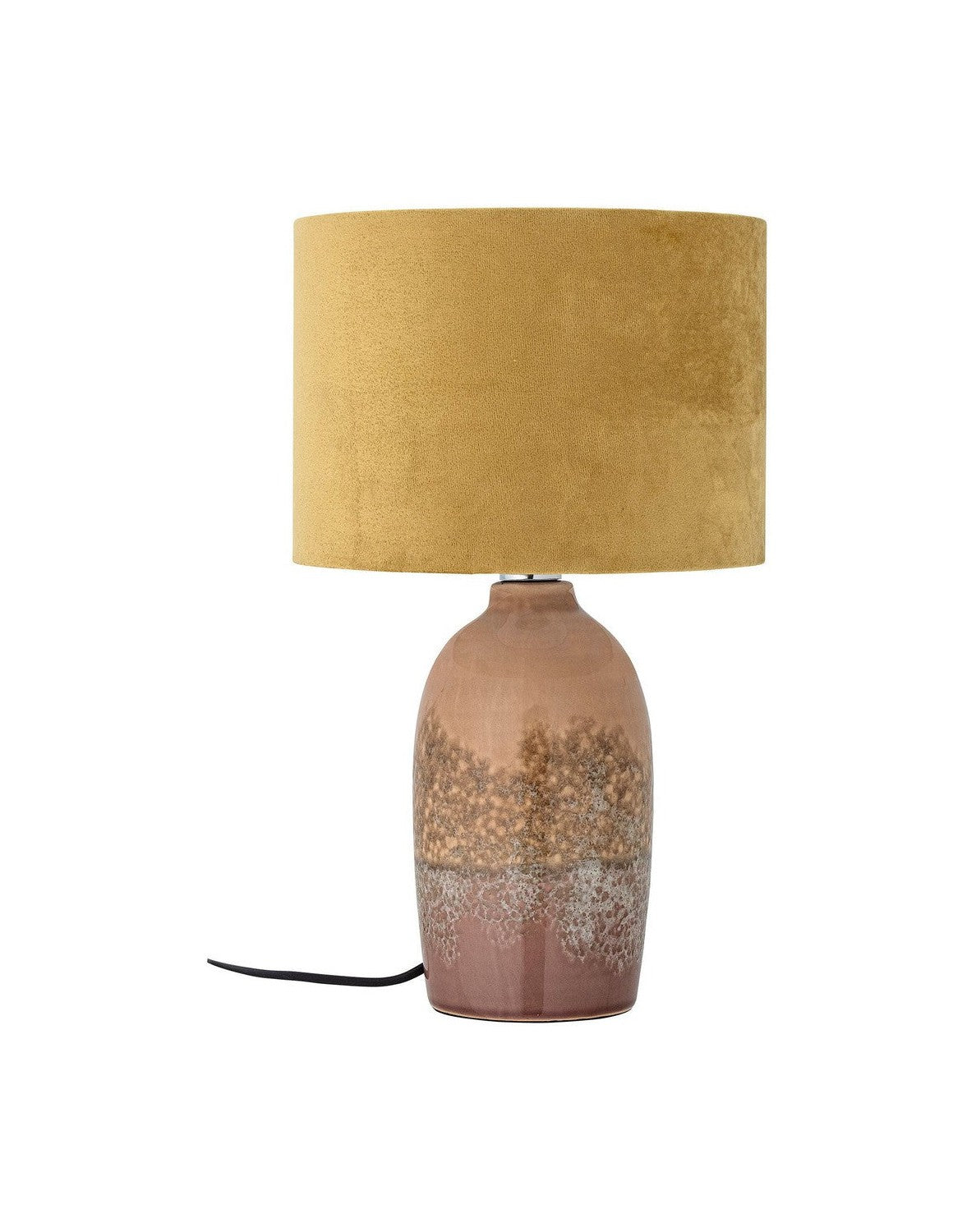 Stolní lampa Bloomingville Keisha, Rose, Stoneware