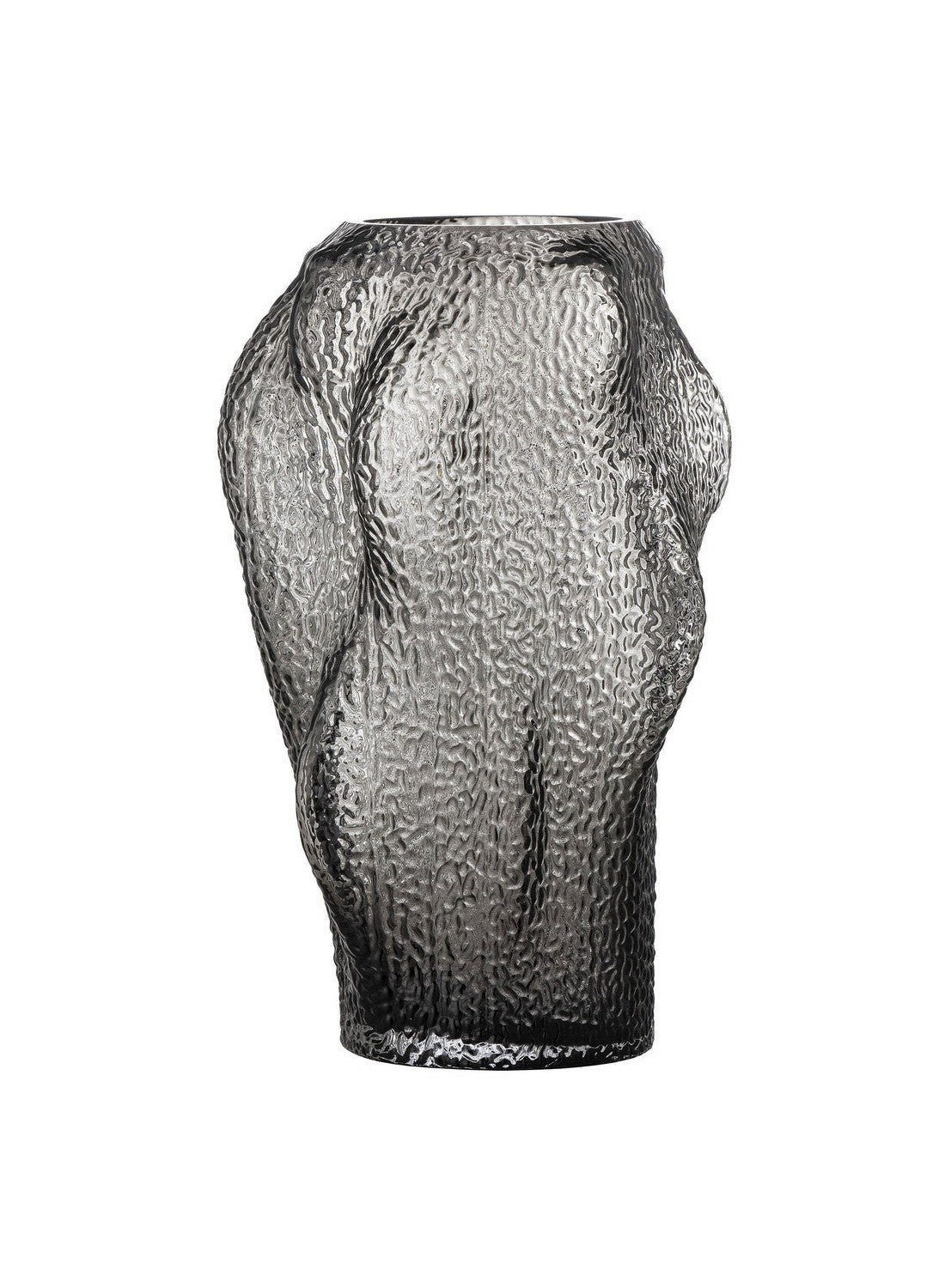 Bloomingville Khalid Vase, Grey, Glass