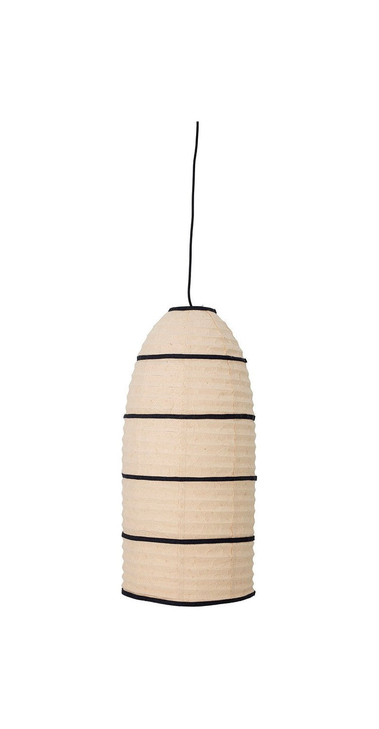 Bloomingville Larrin Pendant Lamp, příroda, papír