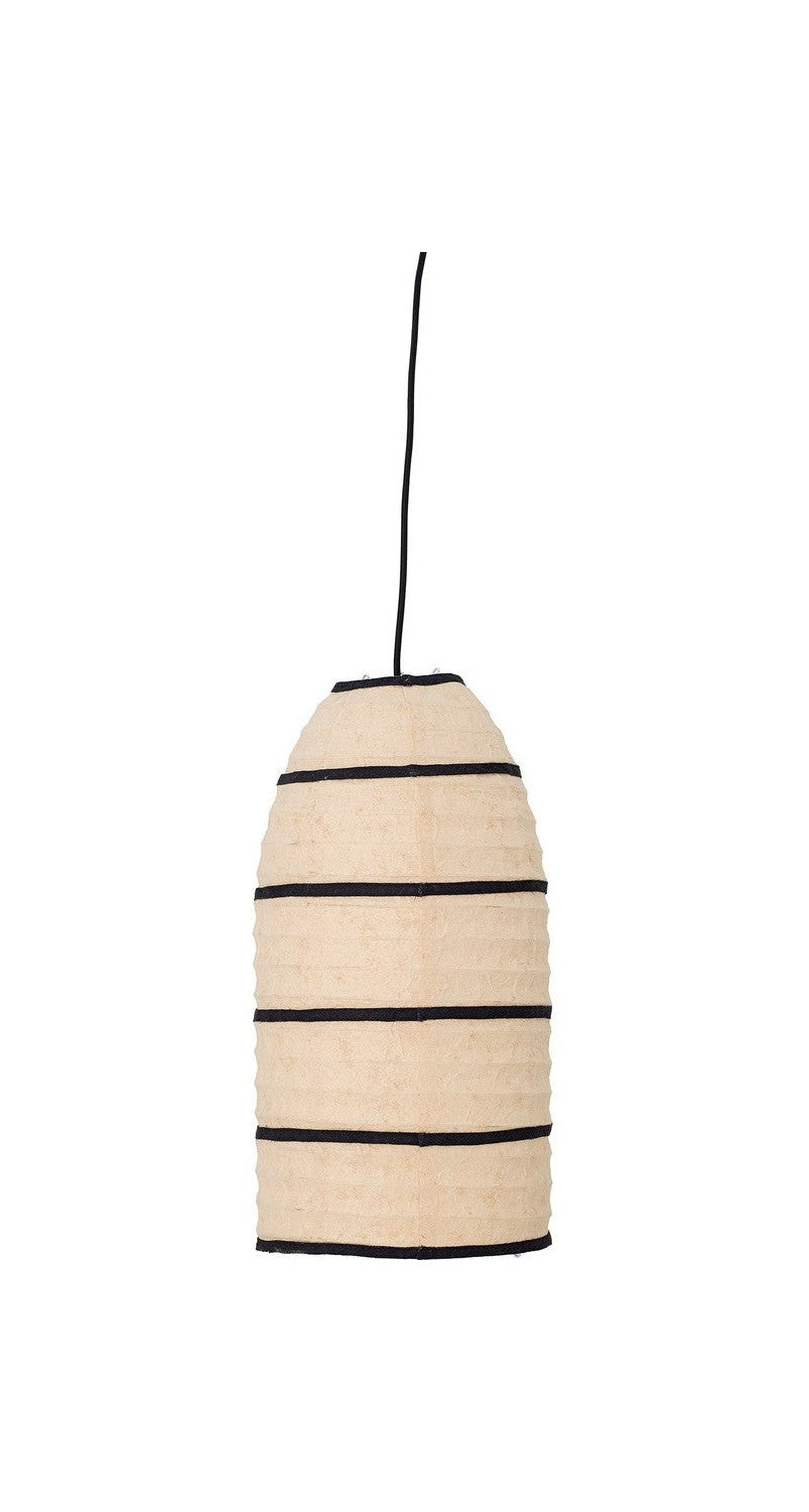 Bloomingville Larrin Pendant Lamp, příroda, papír