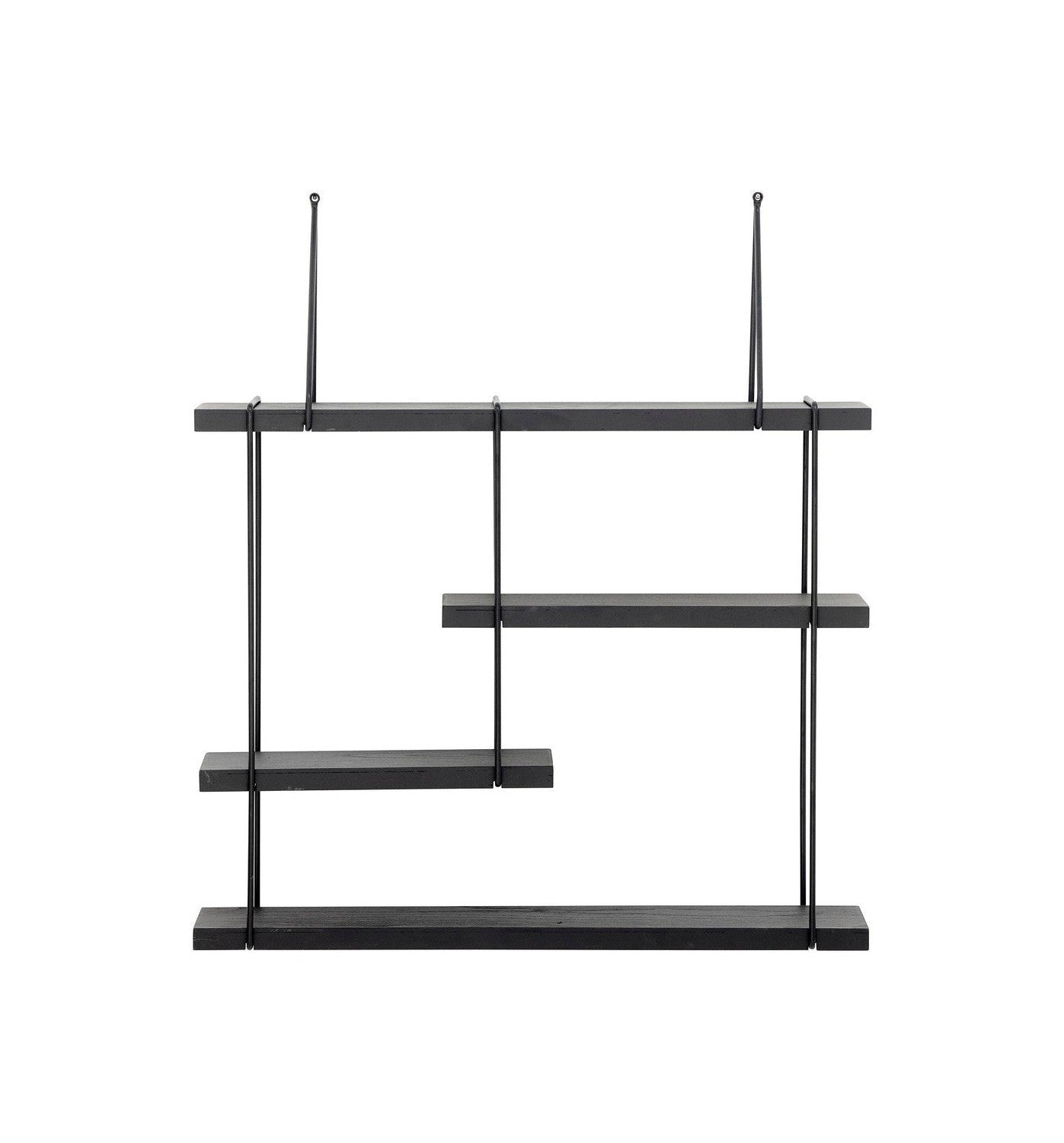 Bloomingville Lewis Shelf, Black, Firwood