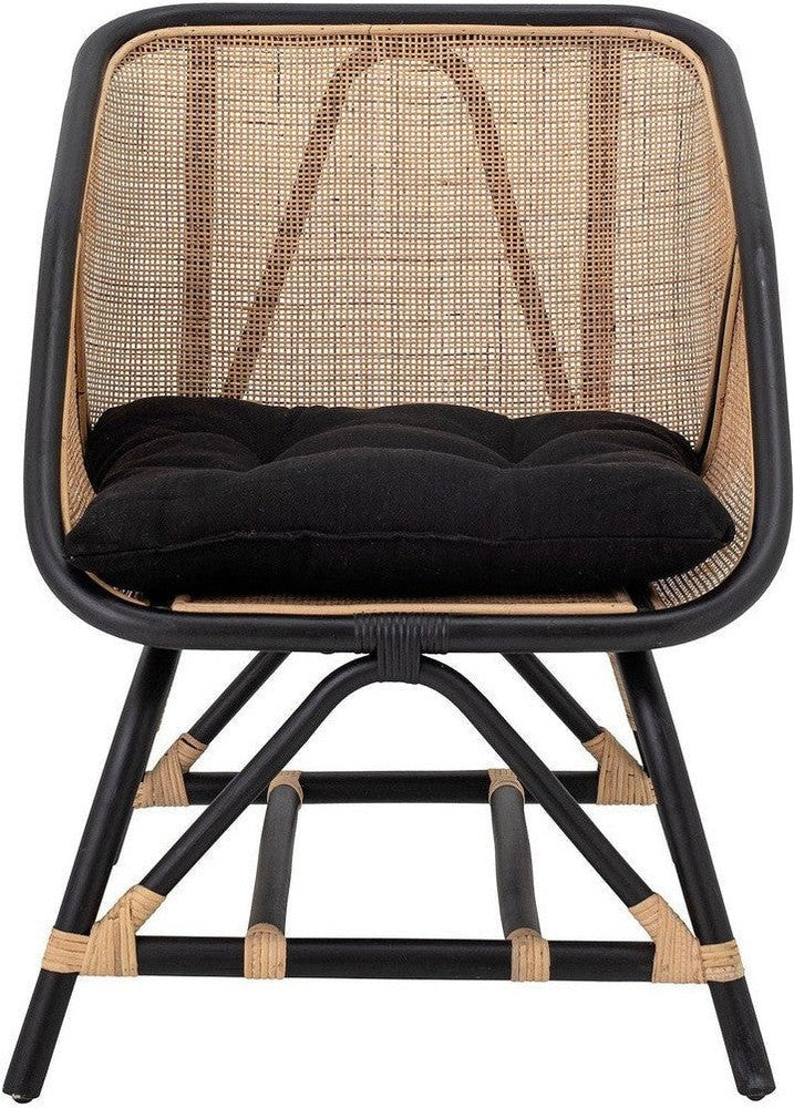 [product_category]-Bloomingville Loue Lounge Chair, Black, Rattan-Bloomingville-5711173273447-82051381-BLO-1