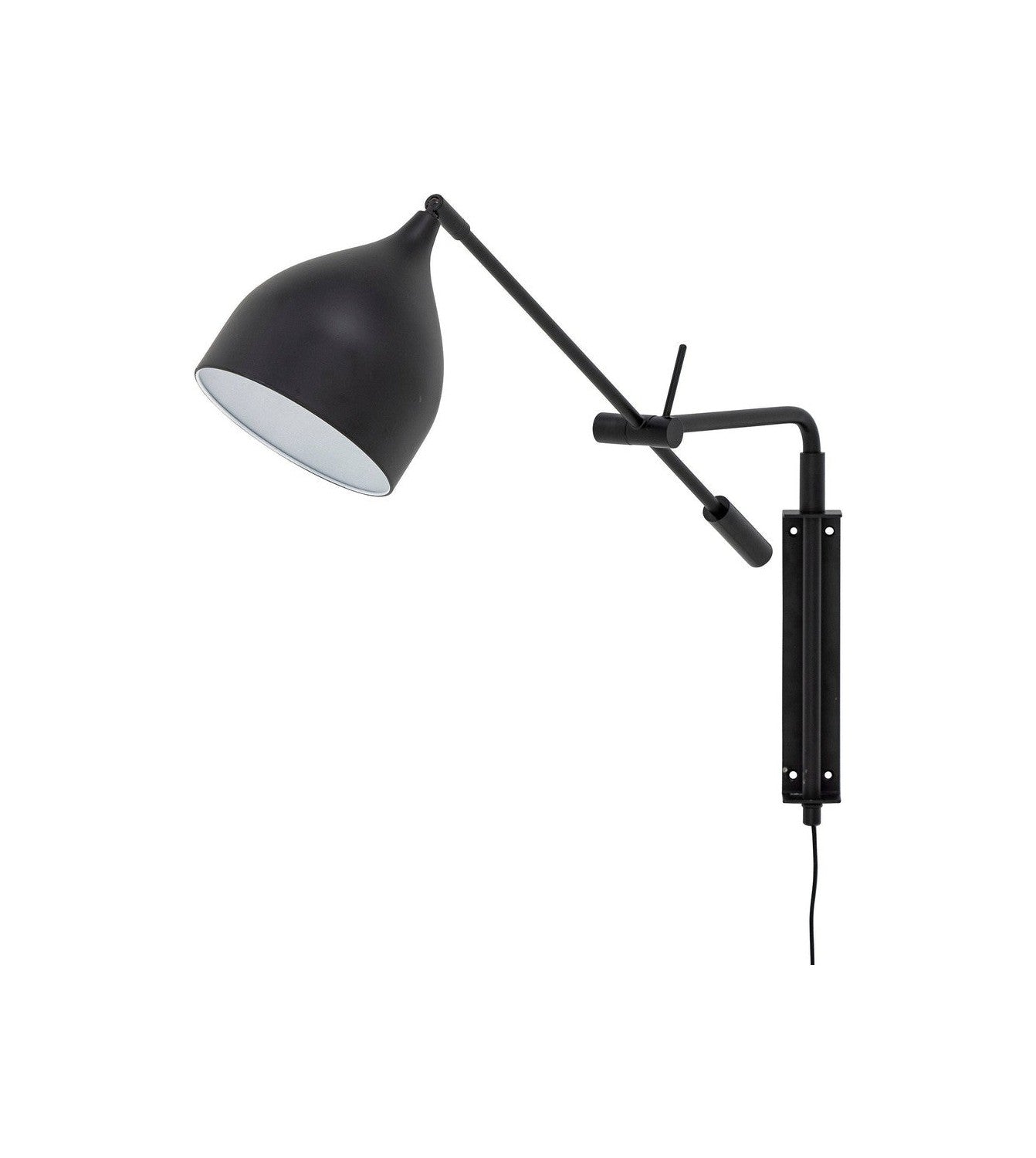 Bloomingville Lyam Wall Lamp, Black, Metal