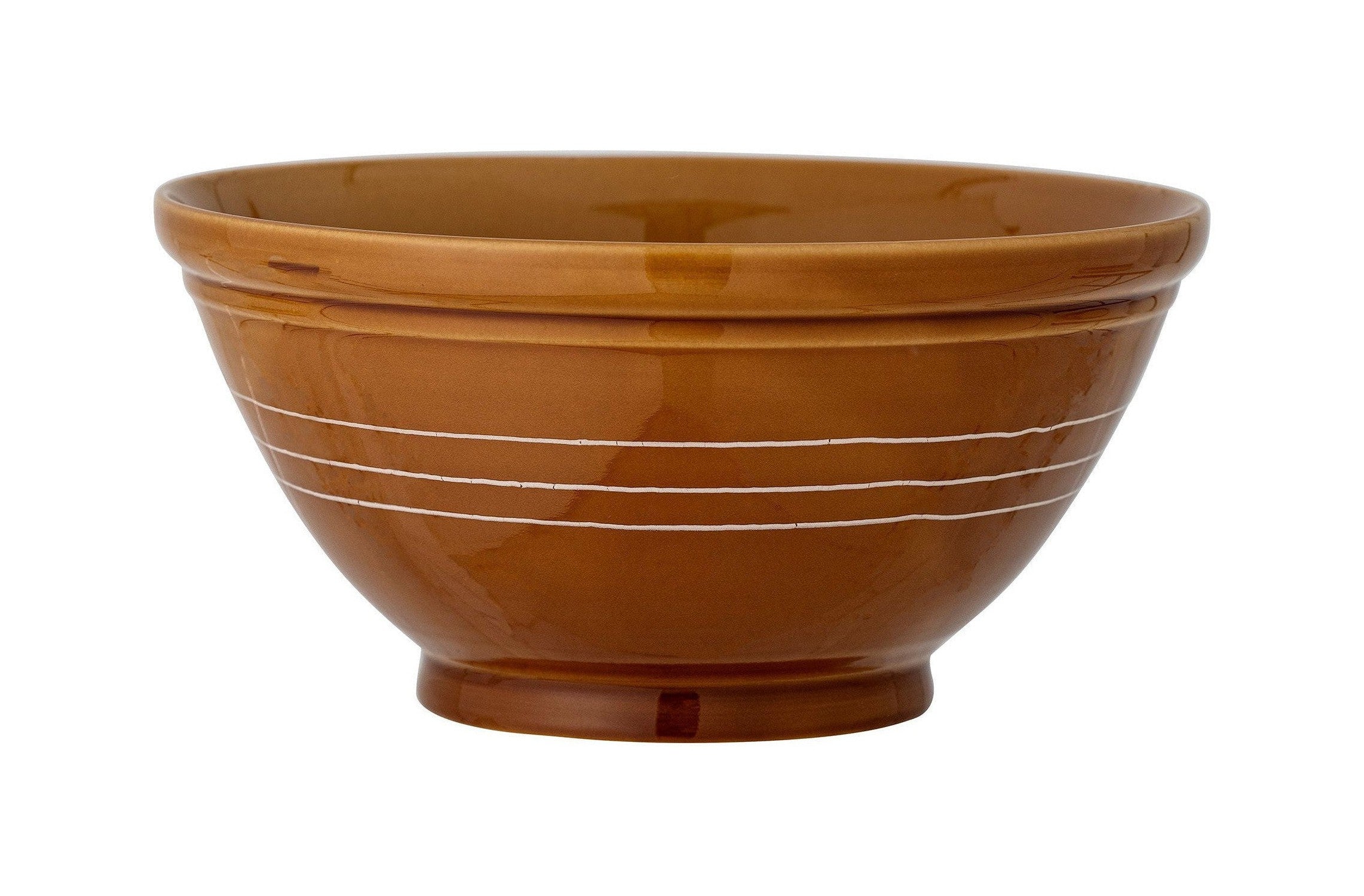 Bloomingville Lynett Bowl, Brown, Stoneware