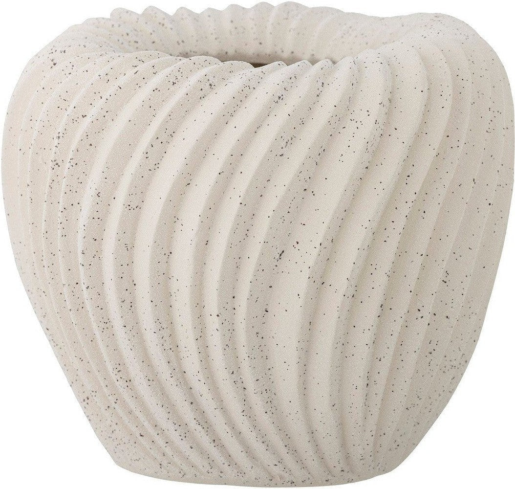 [product_category]-Bloomingville Maham Flowerpot, Nature, Stoneware-Bloomingville-5711173324958-82060861-BLO-1