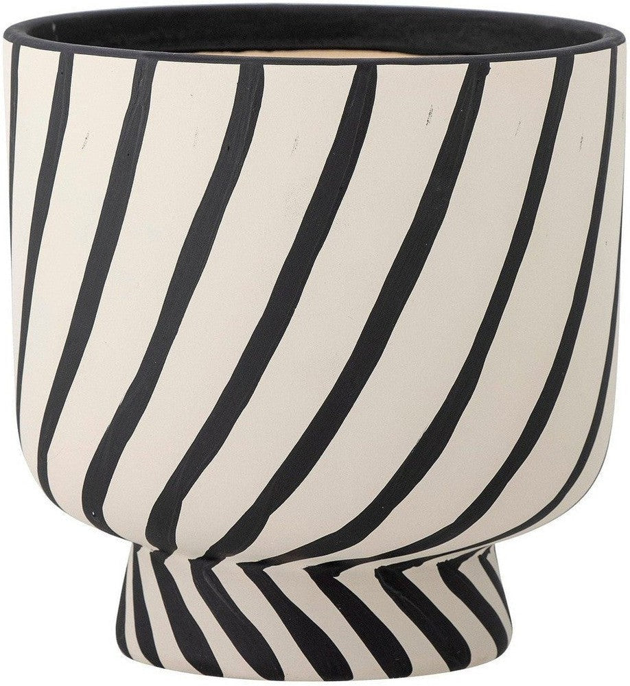 [product_category]-Bloomingville Malena Flowerpot, Black, Terracotta-Bloomingville-5711173325559-82060716-BLO-1