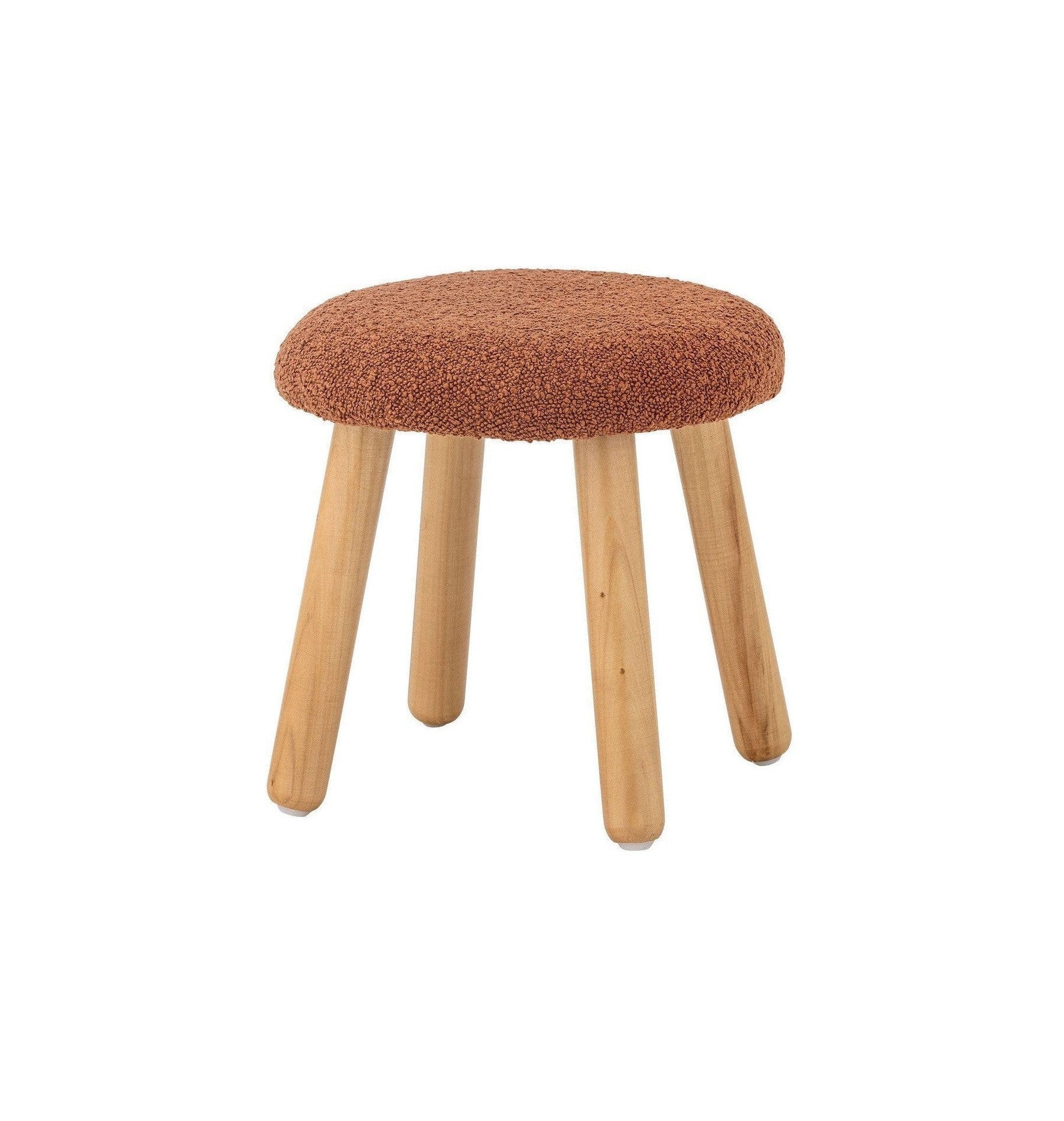 [product_category]-Bloomingville MINI Aksel Stool, Brown, Polyester-Bloomingville MINI-5711173333547-82064553-BLO-1