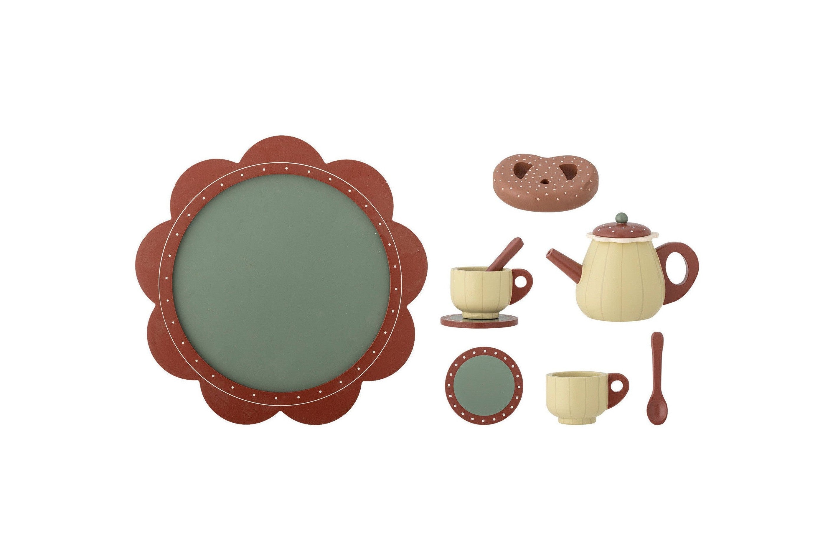 Bloomingville MINI Bette Play Set, Kitchen, Brown, FSC®100%, MDF