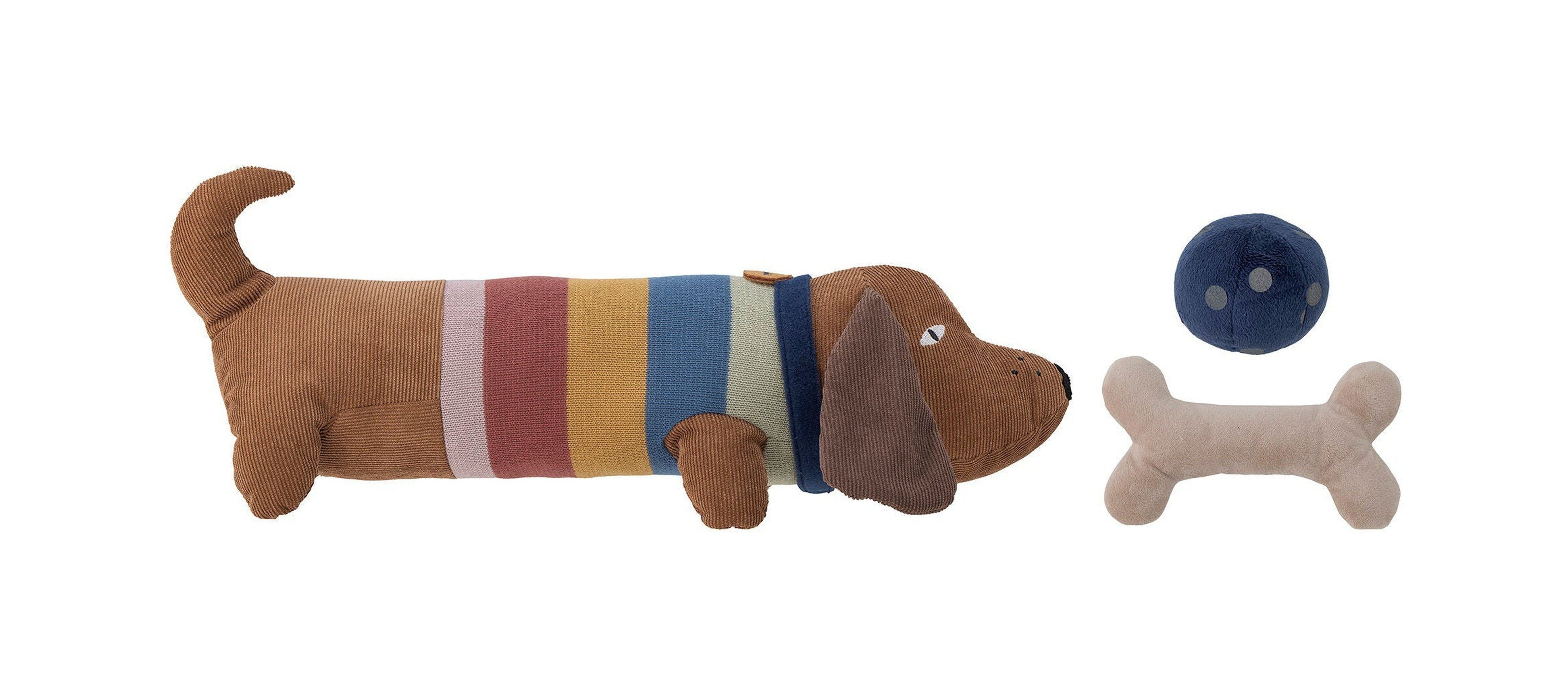 Bloomingville MINI Charlie Soft toy, Brown, Cotton